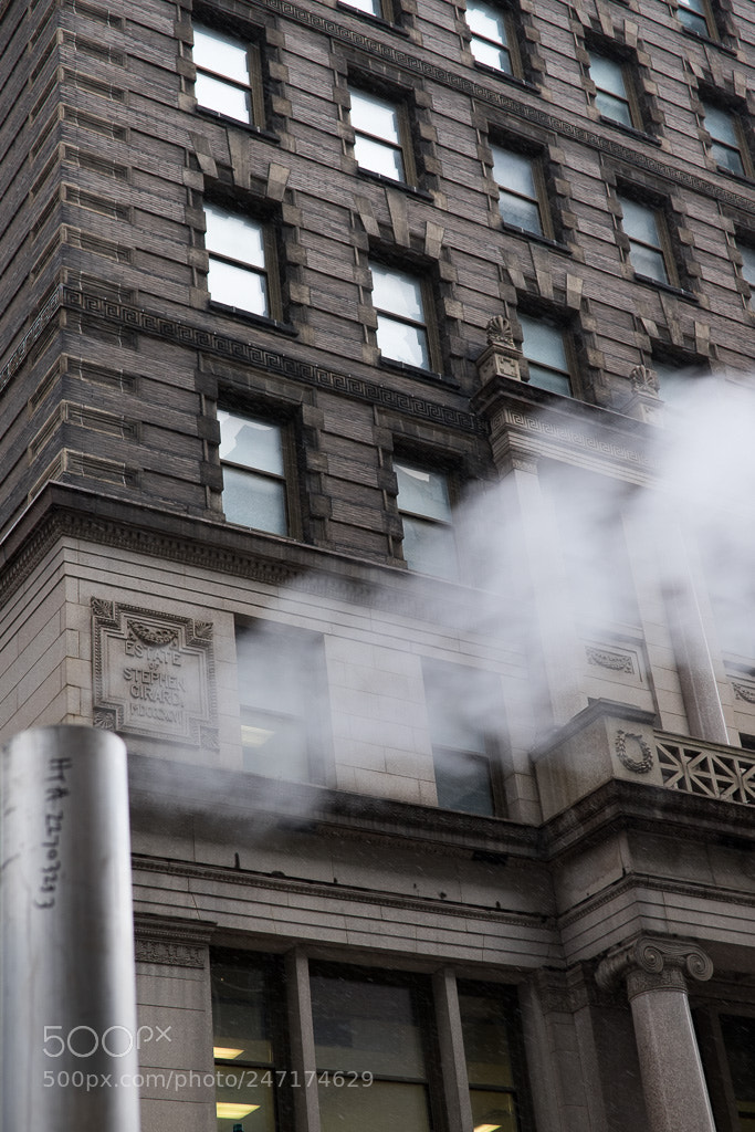 Fujifilm X-T1 sample photo. City steam photography