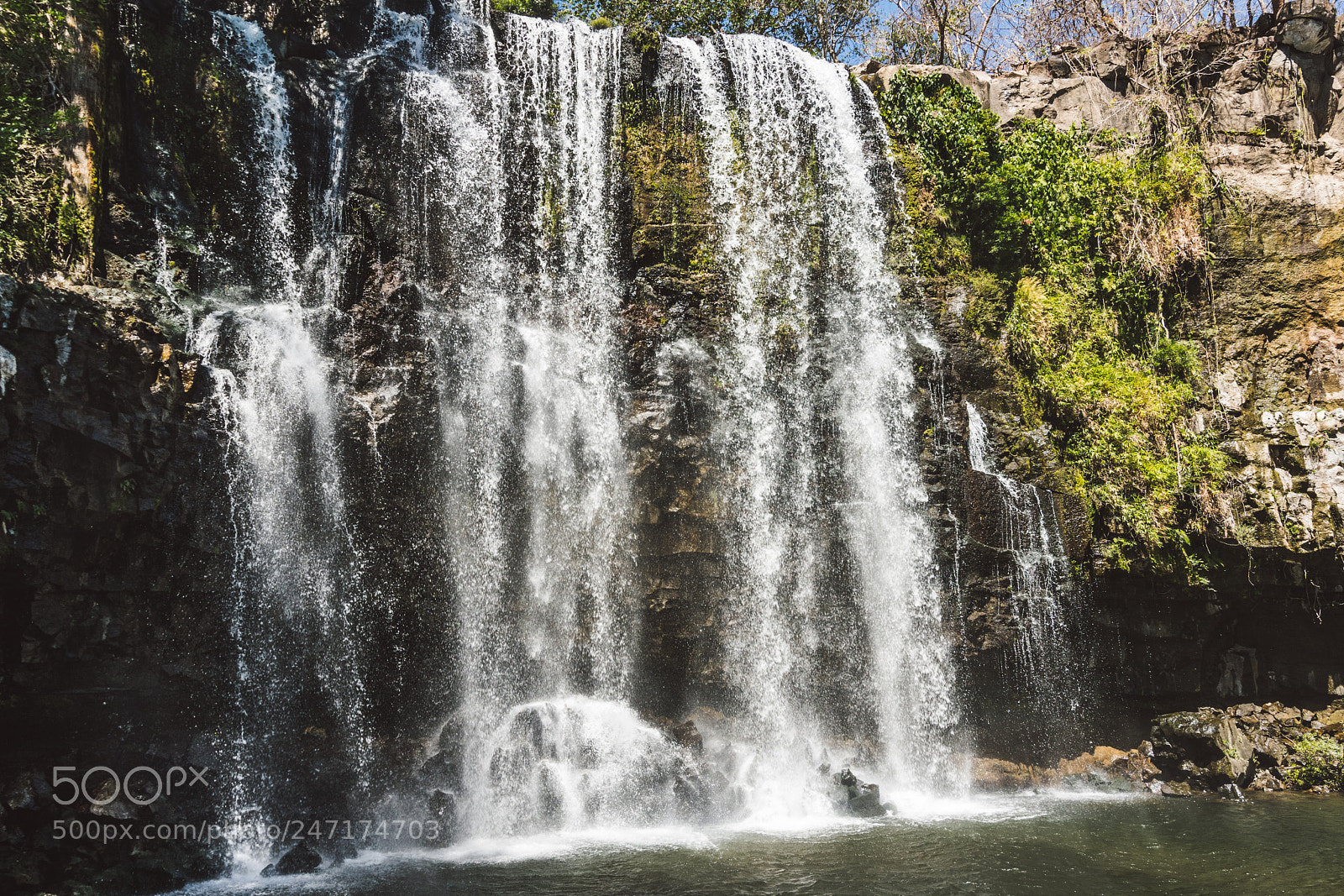 Nikon D500 sample photo. Waterfall photography