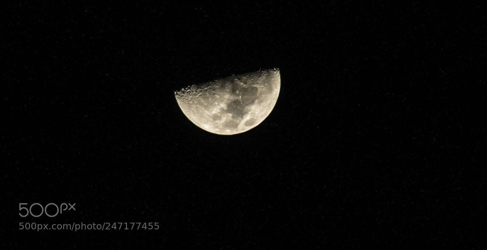 Nikon D3400 sample photo. The moon photography