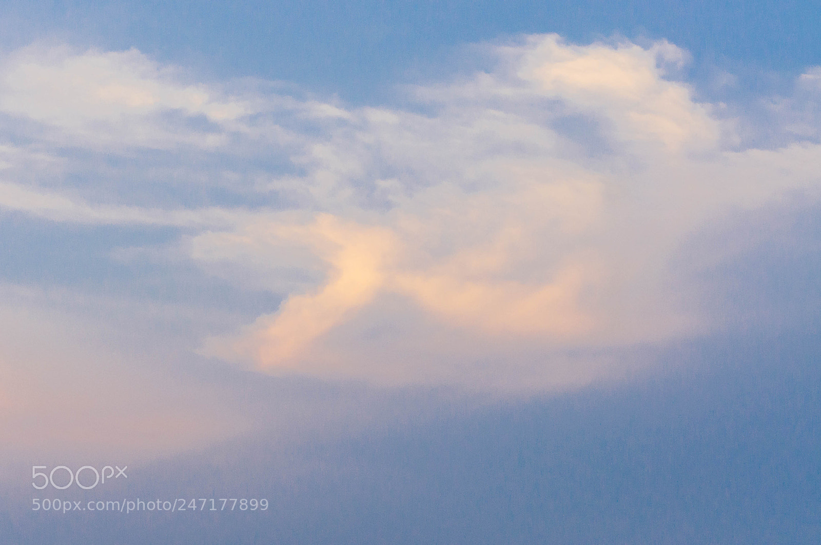 Nikon D5000 sample photo. Evening sky at the photography
