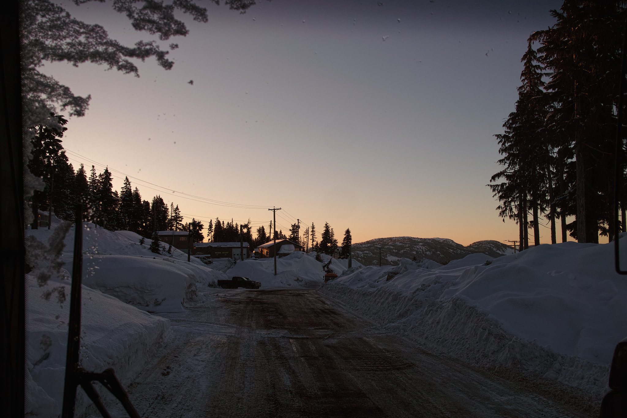 Sigma DP1 Merrill sample photo. Frozen morning from windshield photography