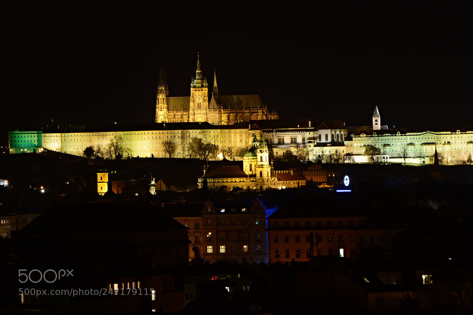 Nikon D7100 sample photo. Prague castle photography