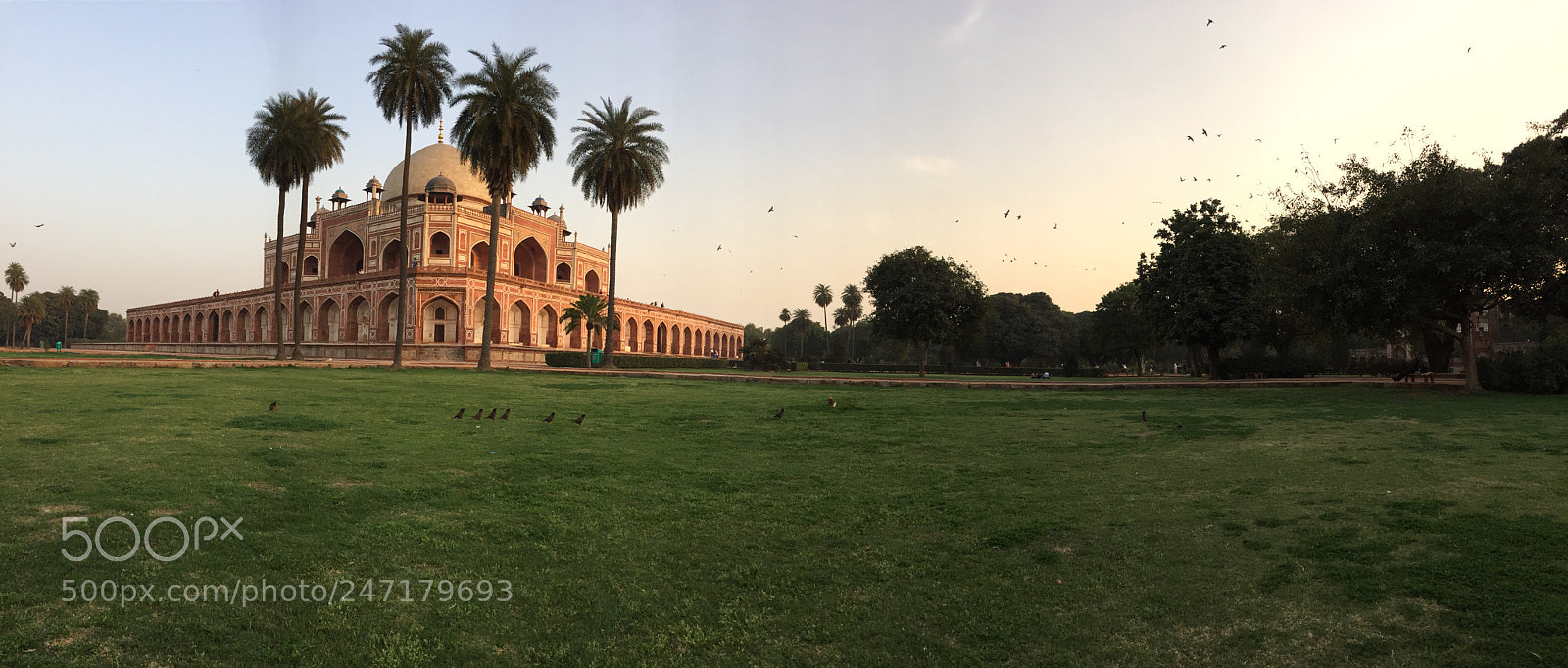Apple iPhone 6 sample photo. Sunset at humayun tom photography