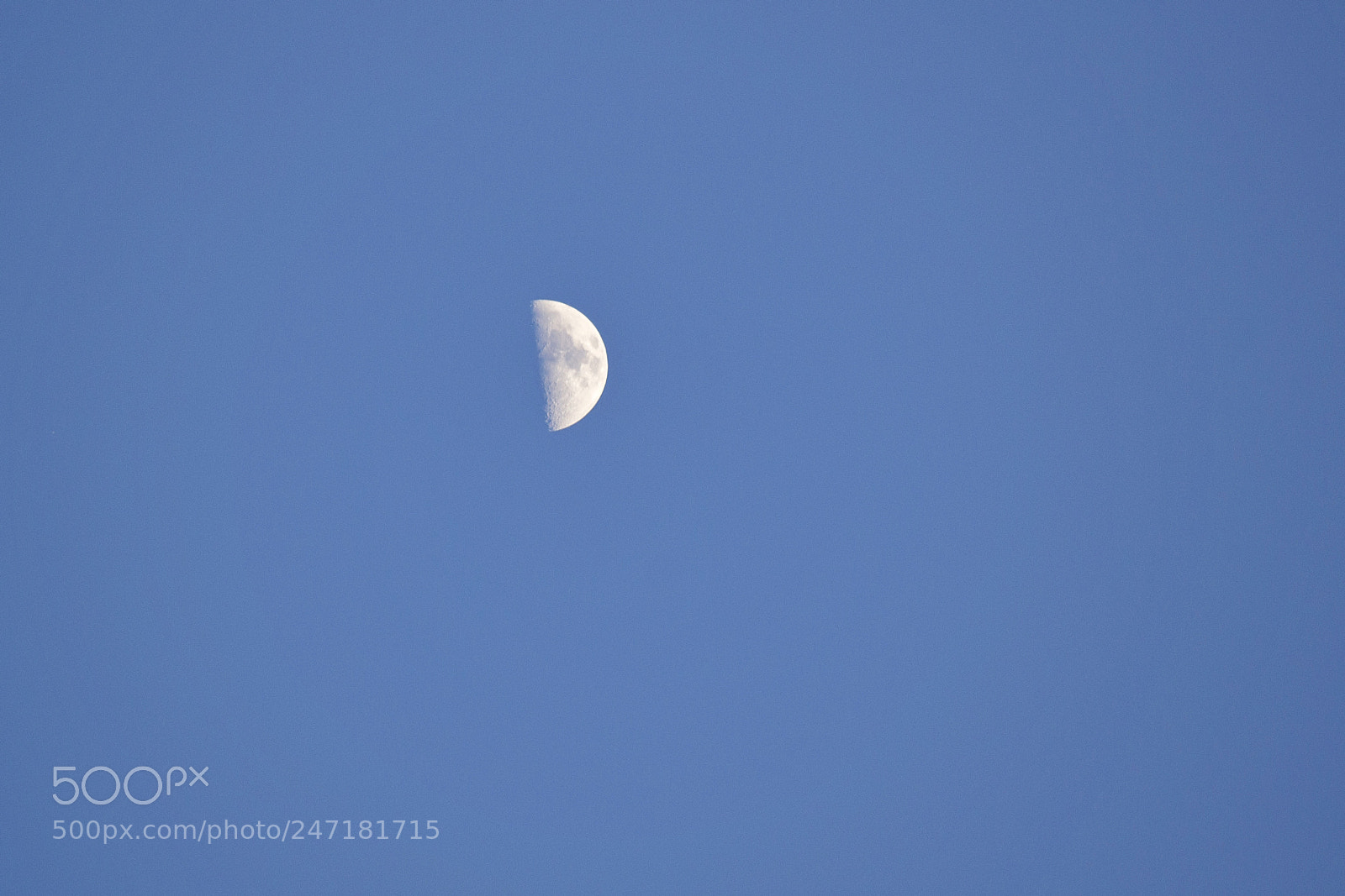 Nikon D3100 sample photo. Moon photography