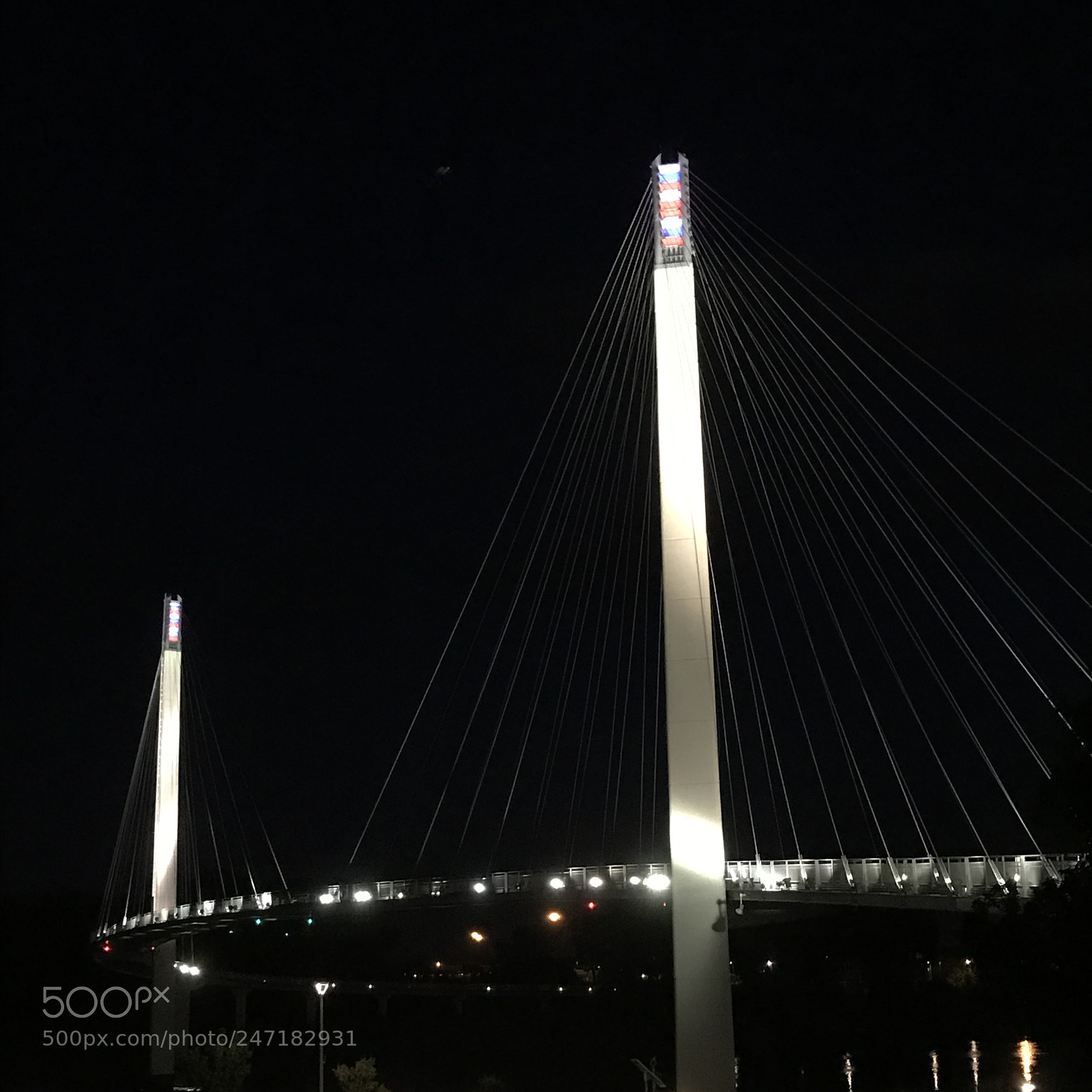 Apple iPhone 7 sample photo. The border bridge photography