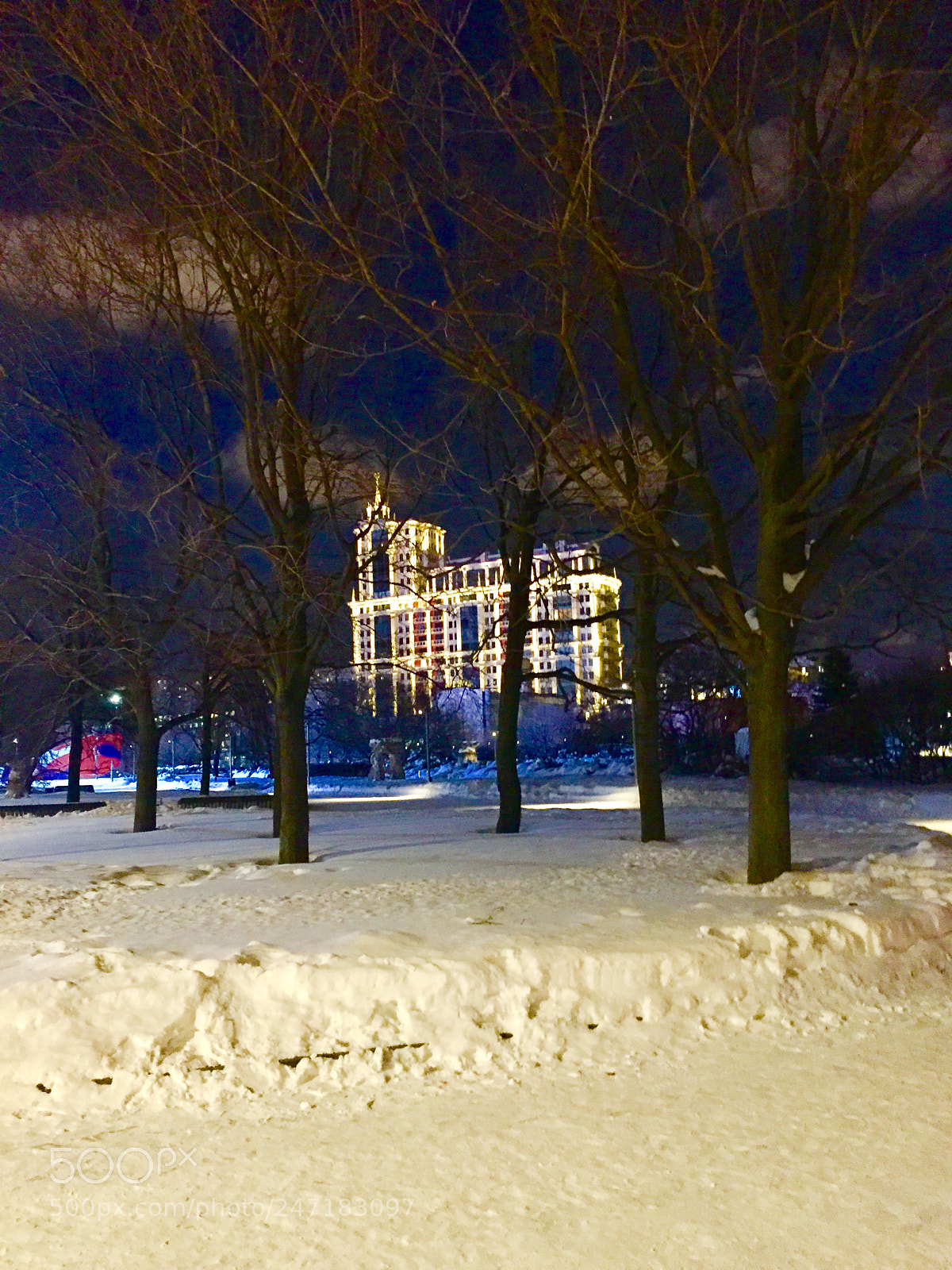 Apple iPhone 6 sample photo. Вечерняя Москва photography