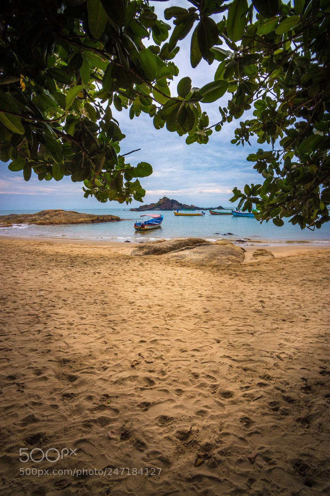 Nikon D7200 sample photo. Om beach, gokarna photography