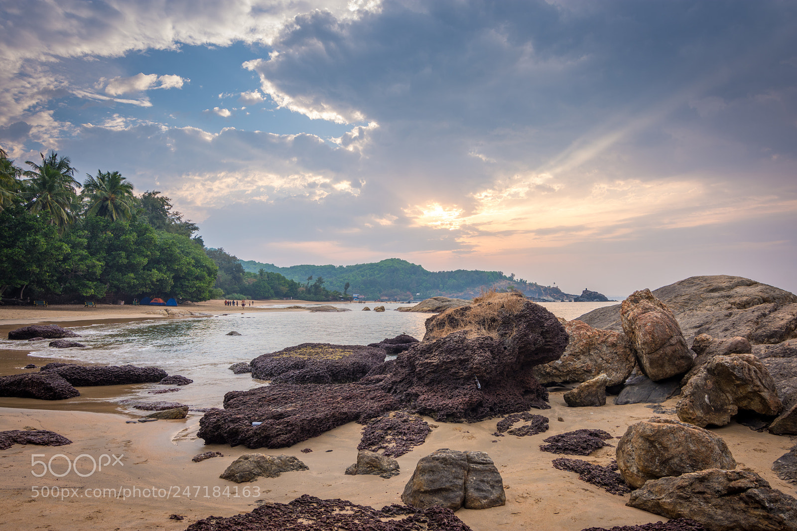 Nikon D7200 sample photo. Om beach, gokarna photography