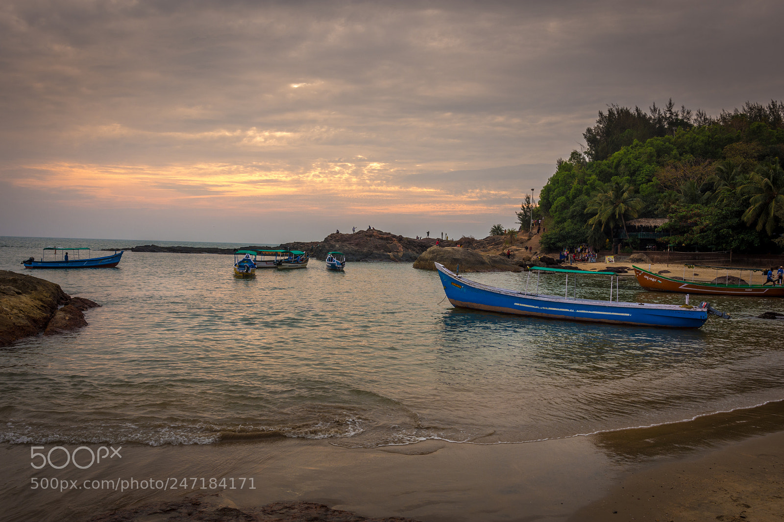 Nikon D7200 sample photo. Om beach, gokarna photography