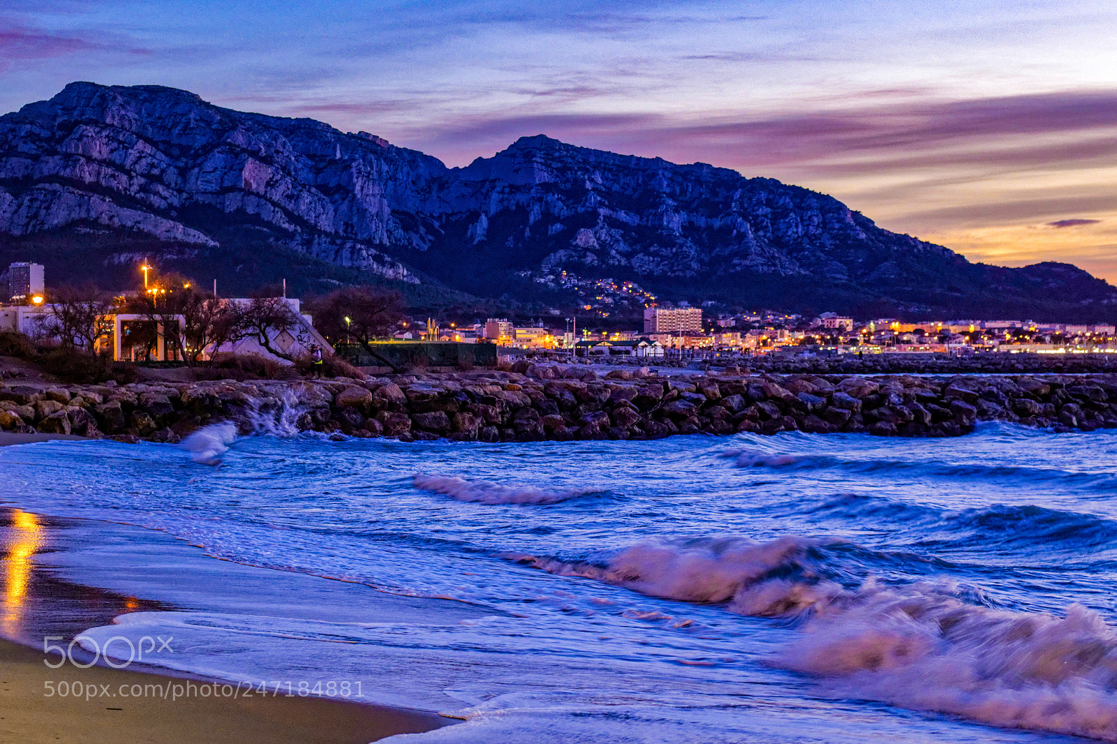 Nikon D800 sample photo. Seaside at twilight # 14 photography