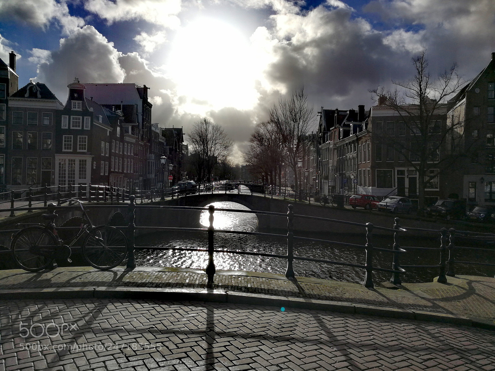HUAWEI Mate 9 sample photo. Sunset in amsterdam photography