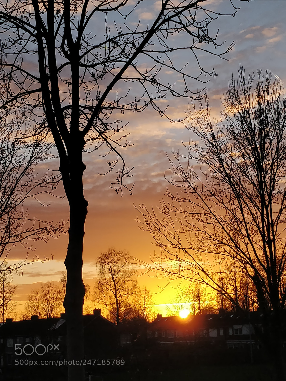 OnePlus 5T sample photo. Burning sky photography