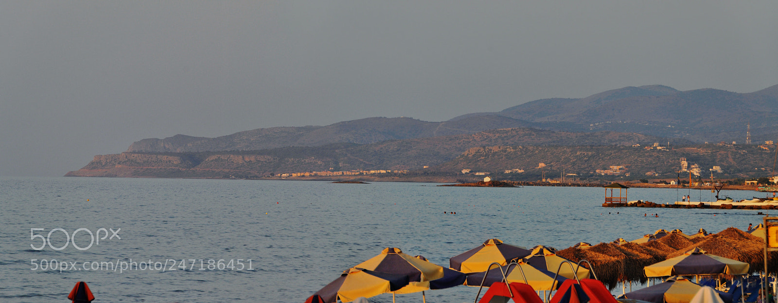 Nikon D5000 sample photo. Twilight in stalida photography