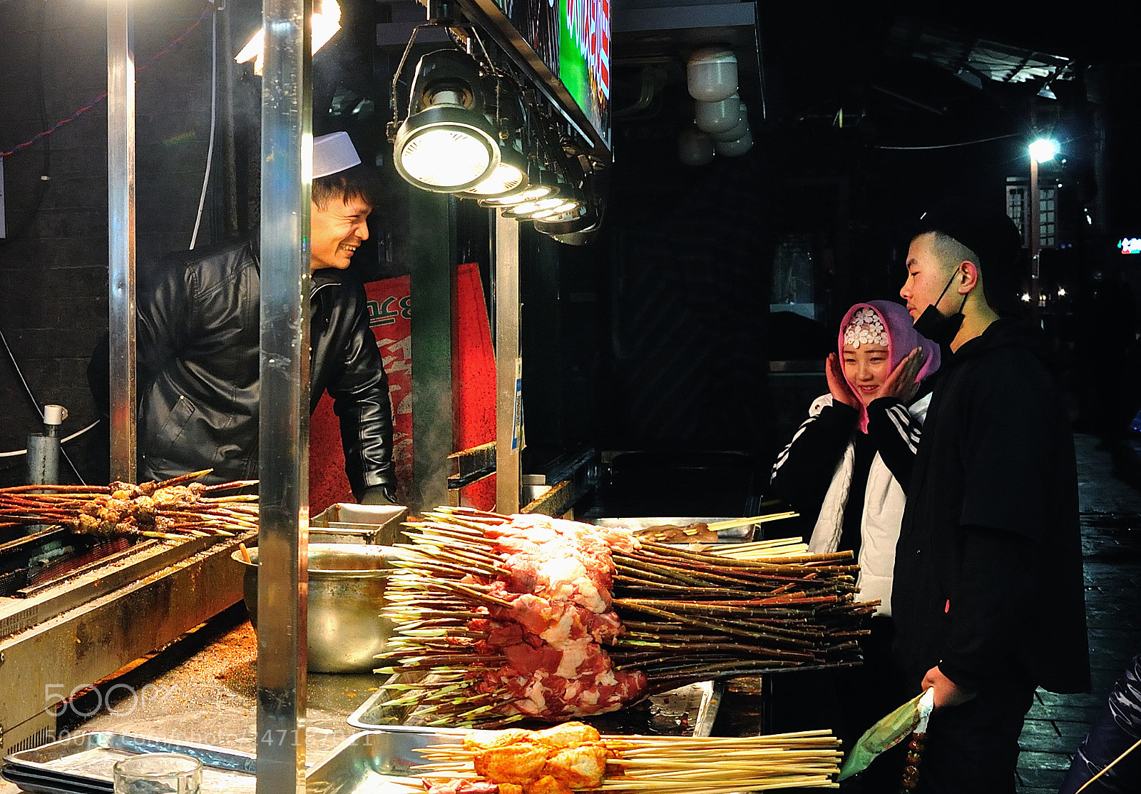 Nikon D90 sample photo. Chinese street market photography