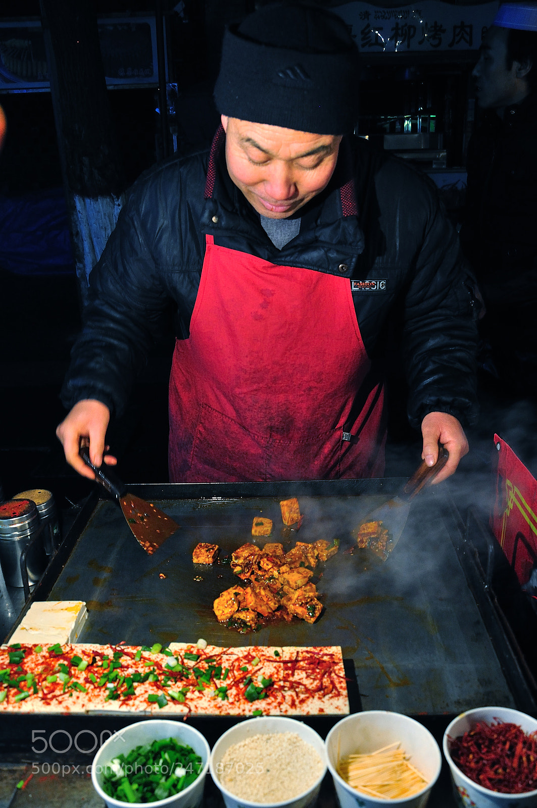 Nikon D90 sample photo. Chinese street market photography