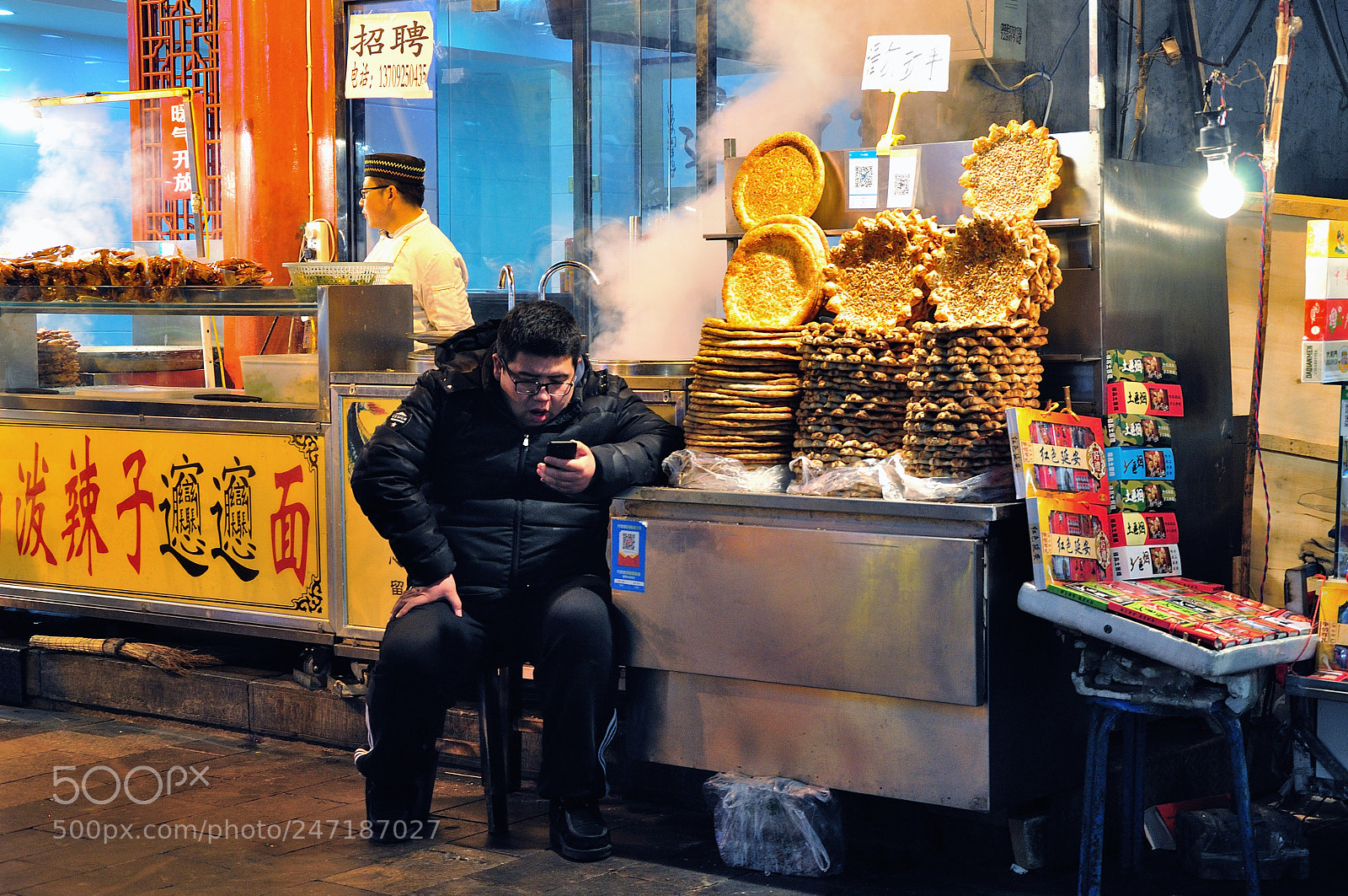 Nikon D90 sample photo. Chinese street market photography