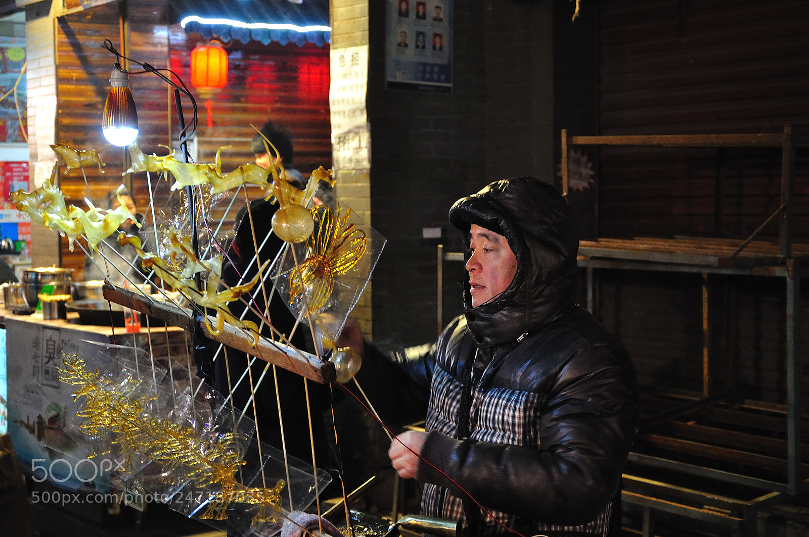 Nikon D90 sample photo. Chinese street market photography