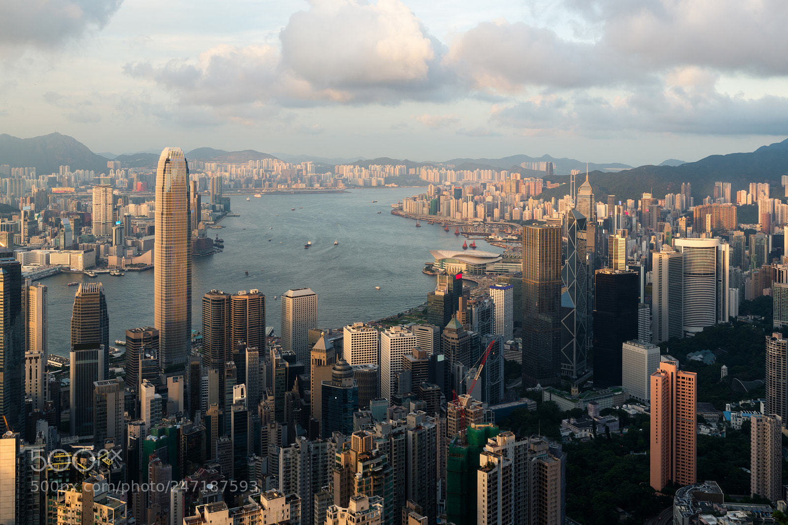 Sony a7R II sample photo. Aerial view of hong photography