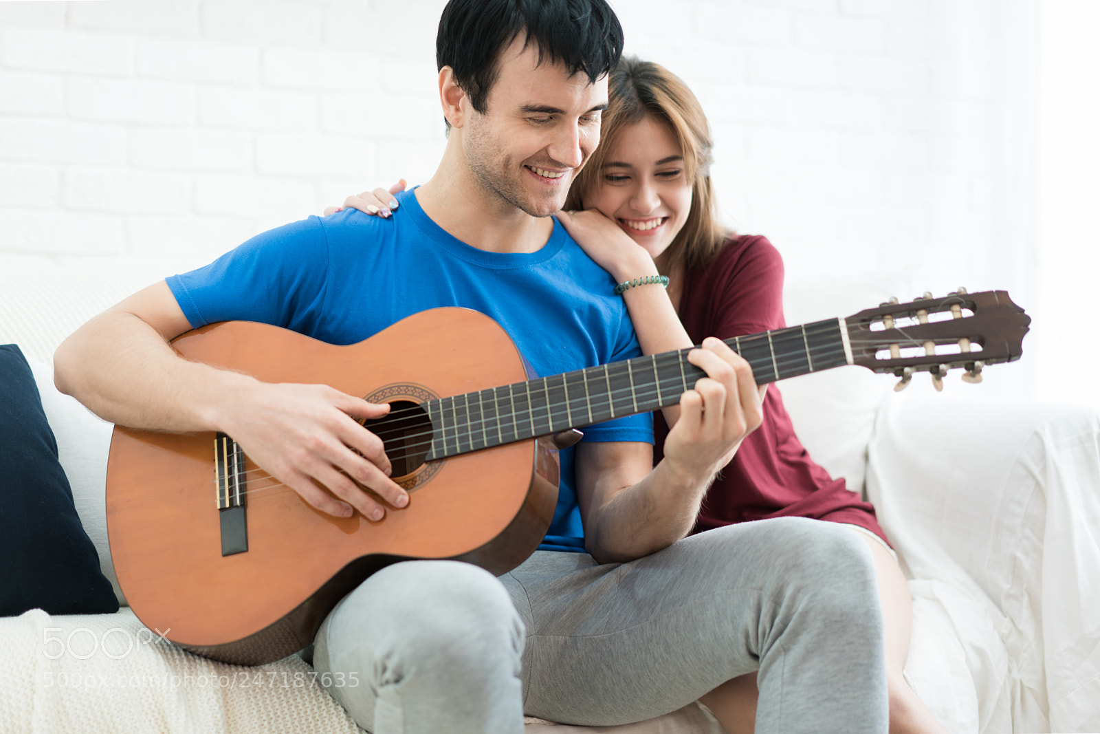 Sony a7R II sample photo. Lover couple young man photography