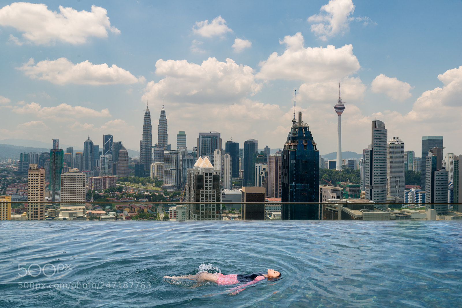 Nikon D800 sample photo. Kuala lumpur skyling in photography