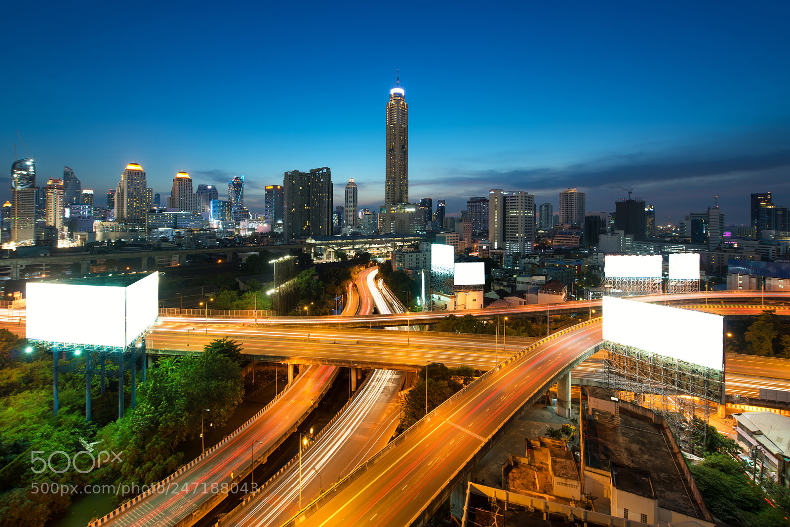 Nikon D800 sample photo. Panoramic bangkok city building photography