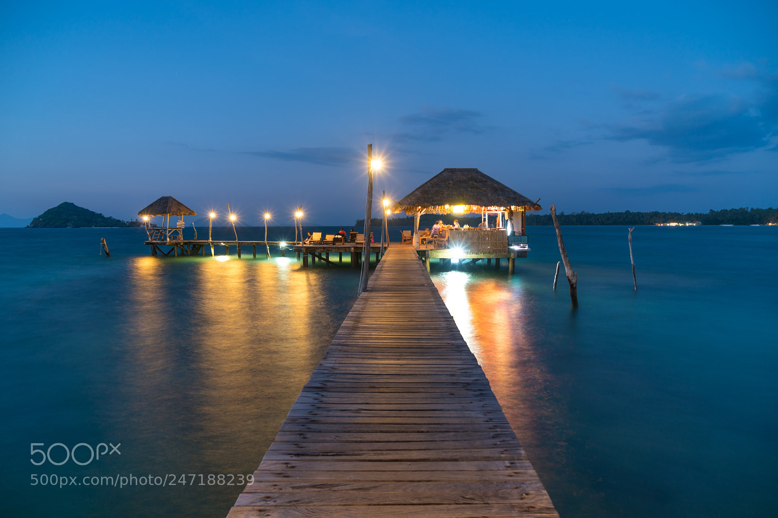 Sony a7R II sample photo. Wooden pier with boat photography