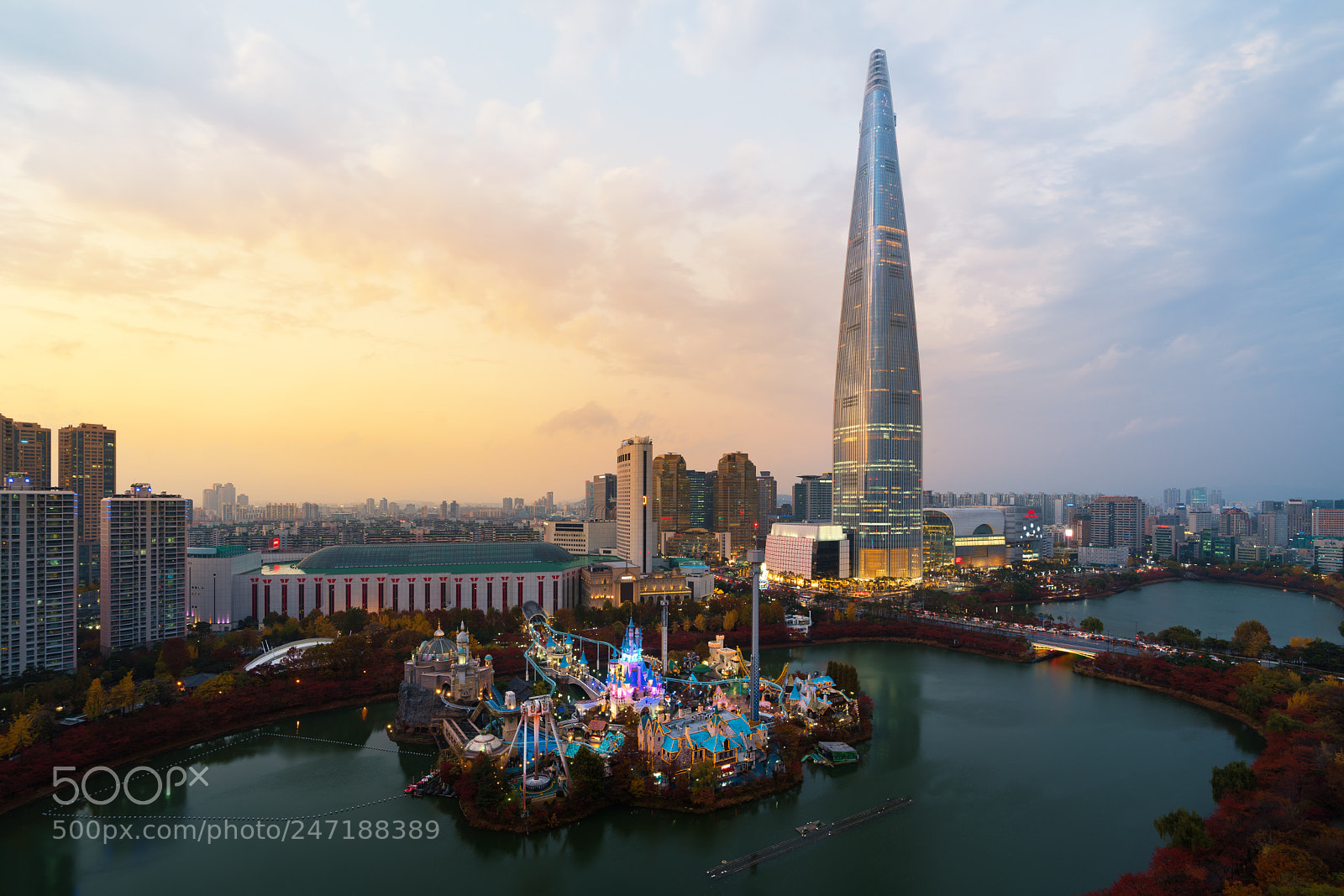 Sony a7R II sample photo. South korea skyline of photography