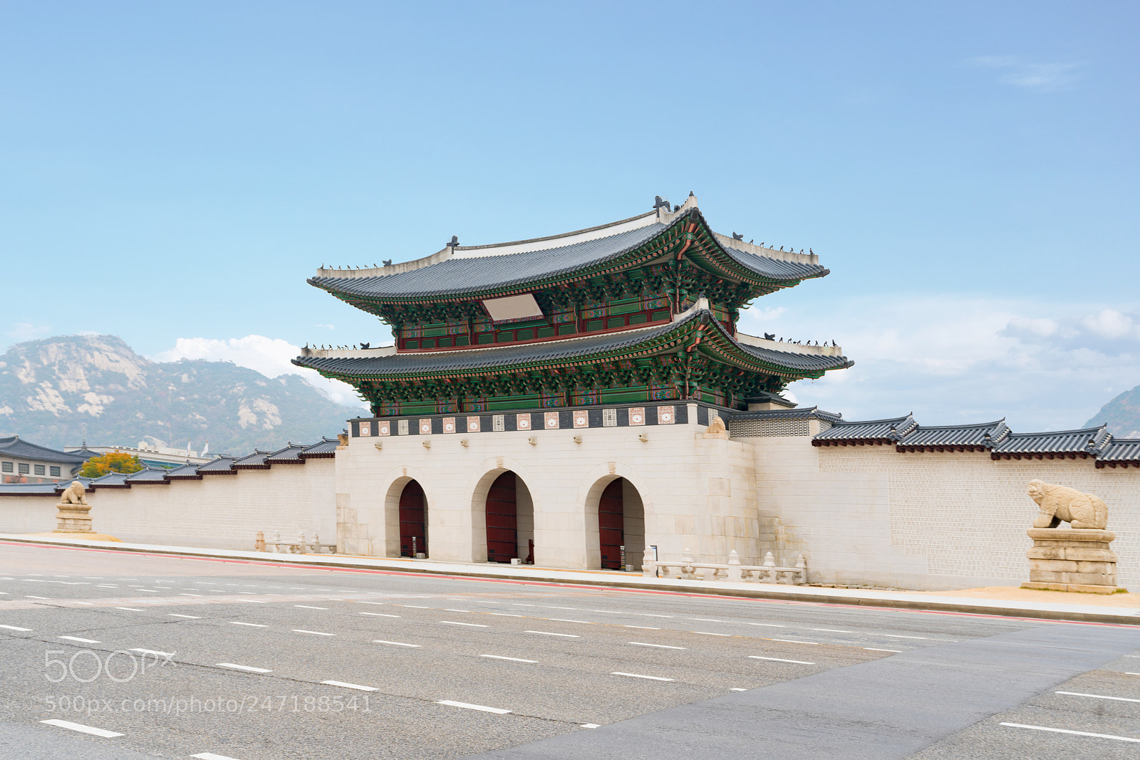 Sony a7R II sample photo. Gyeongbokgung palace in seoul photography