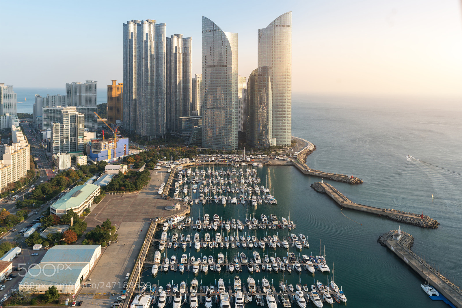 Sony a7R II sample photo. Busan city skyline view photography