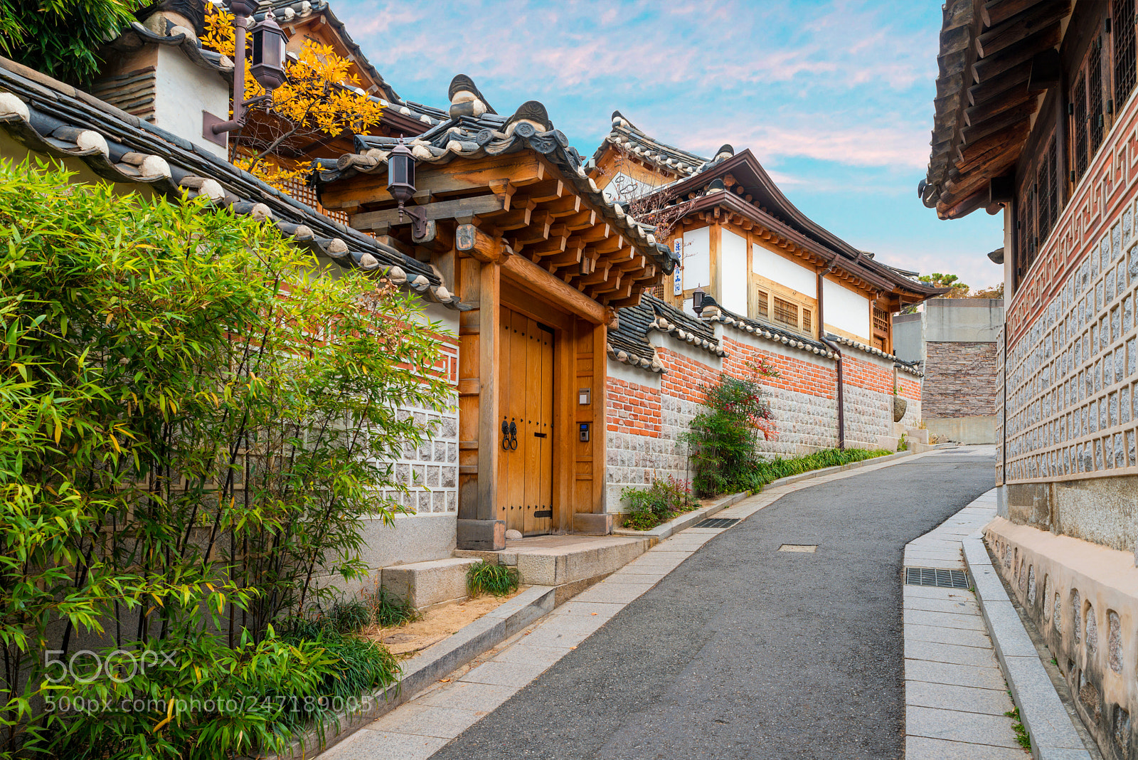 Nikon D800 sample photo. Traditional korean style architecture photography
