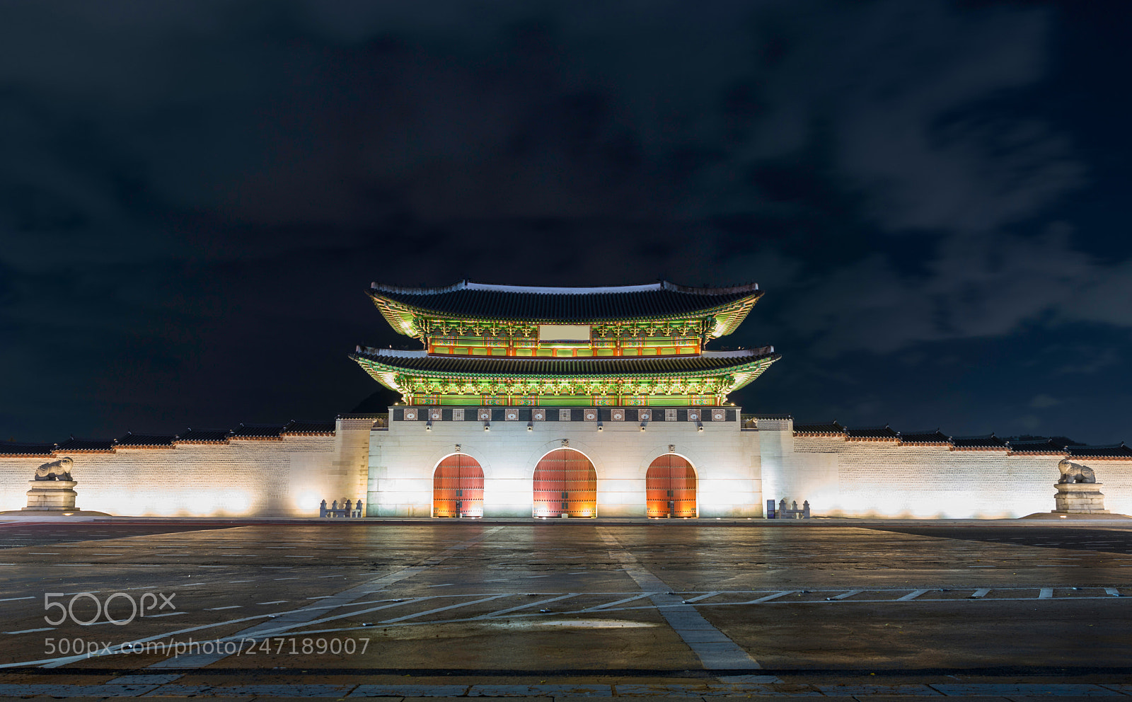 Nikon D800 sample photo. Gwanghwamun gate at geyongbokgung photography
