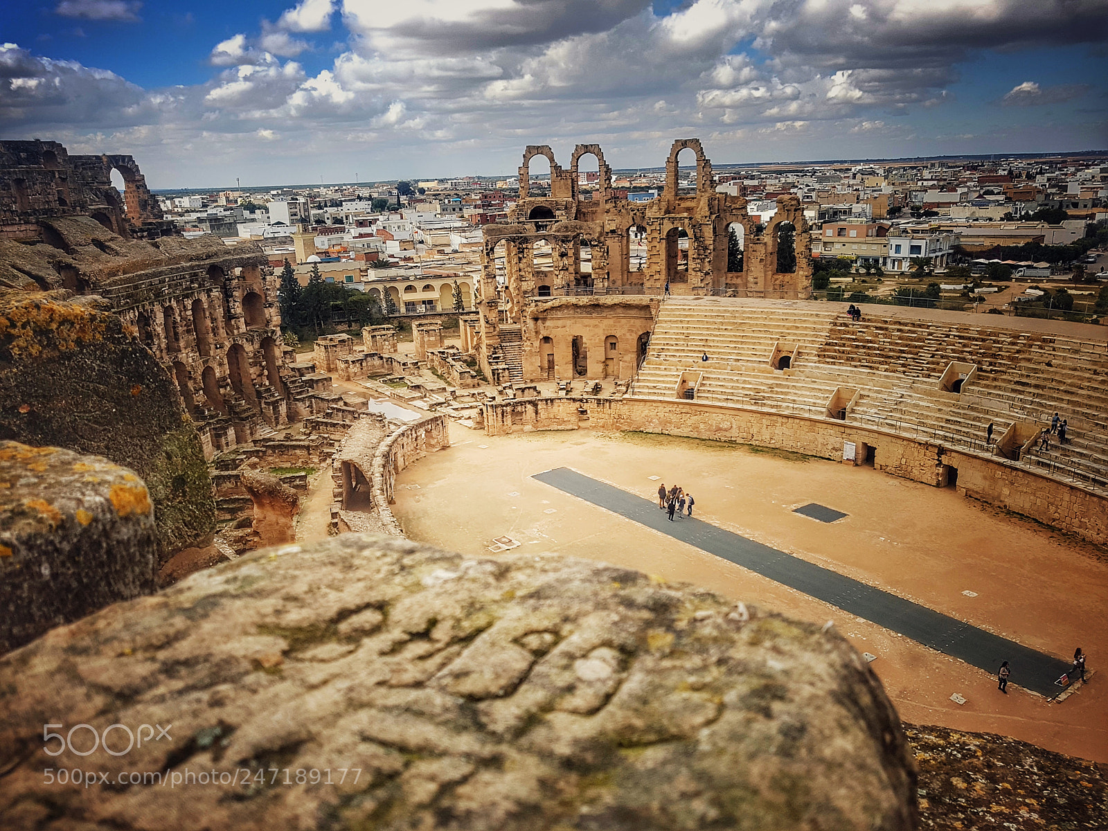 Samsung Galaxy S7 Edge sample photo. Colosseum tunisis photography