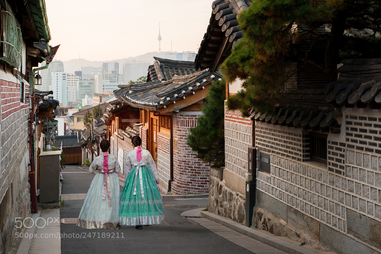 Nikon D800 sample photo. Back of two women photography