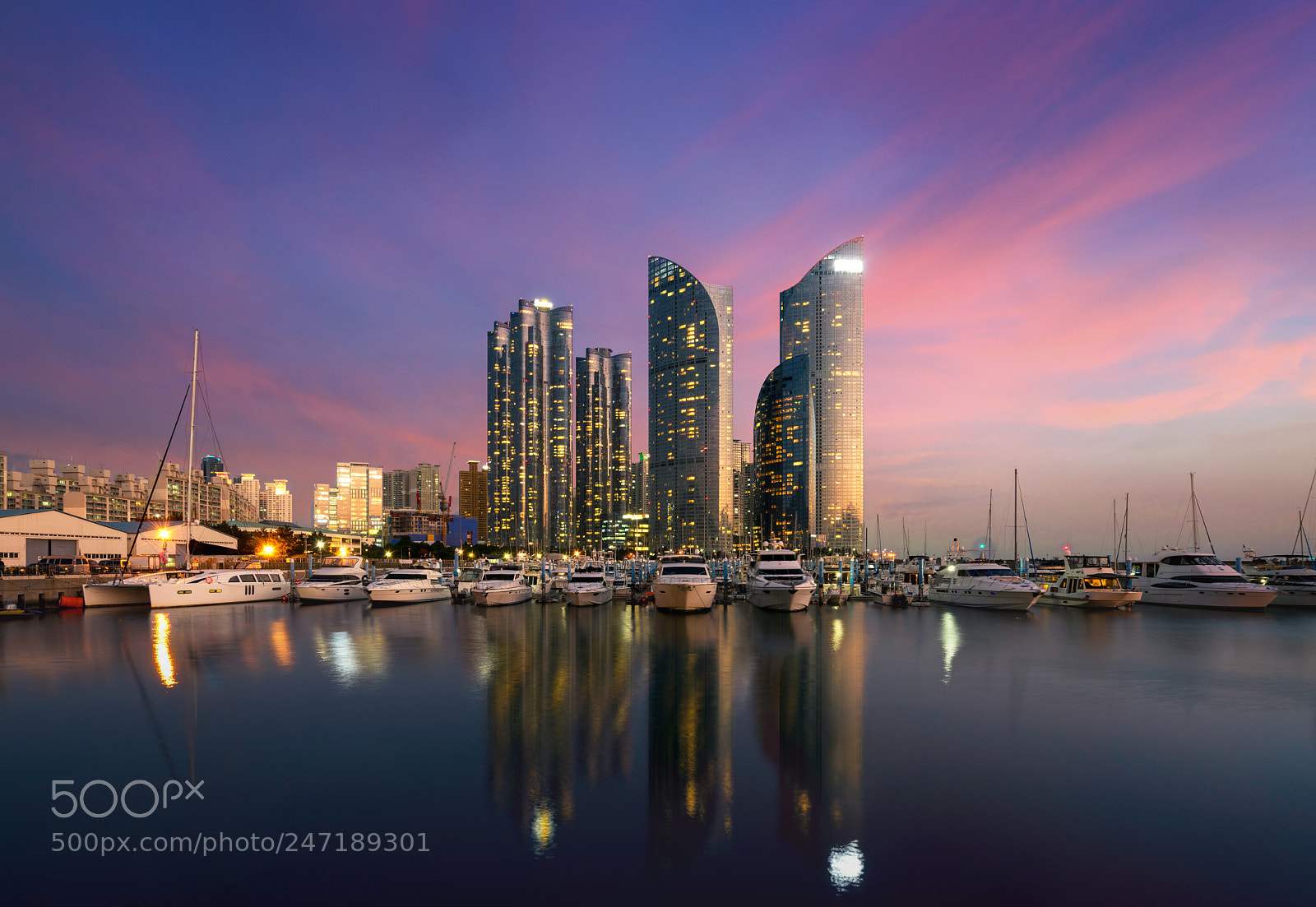 Sony a7R II sample photo. Busan city skyline view photography