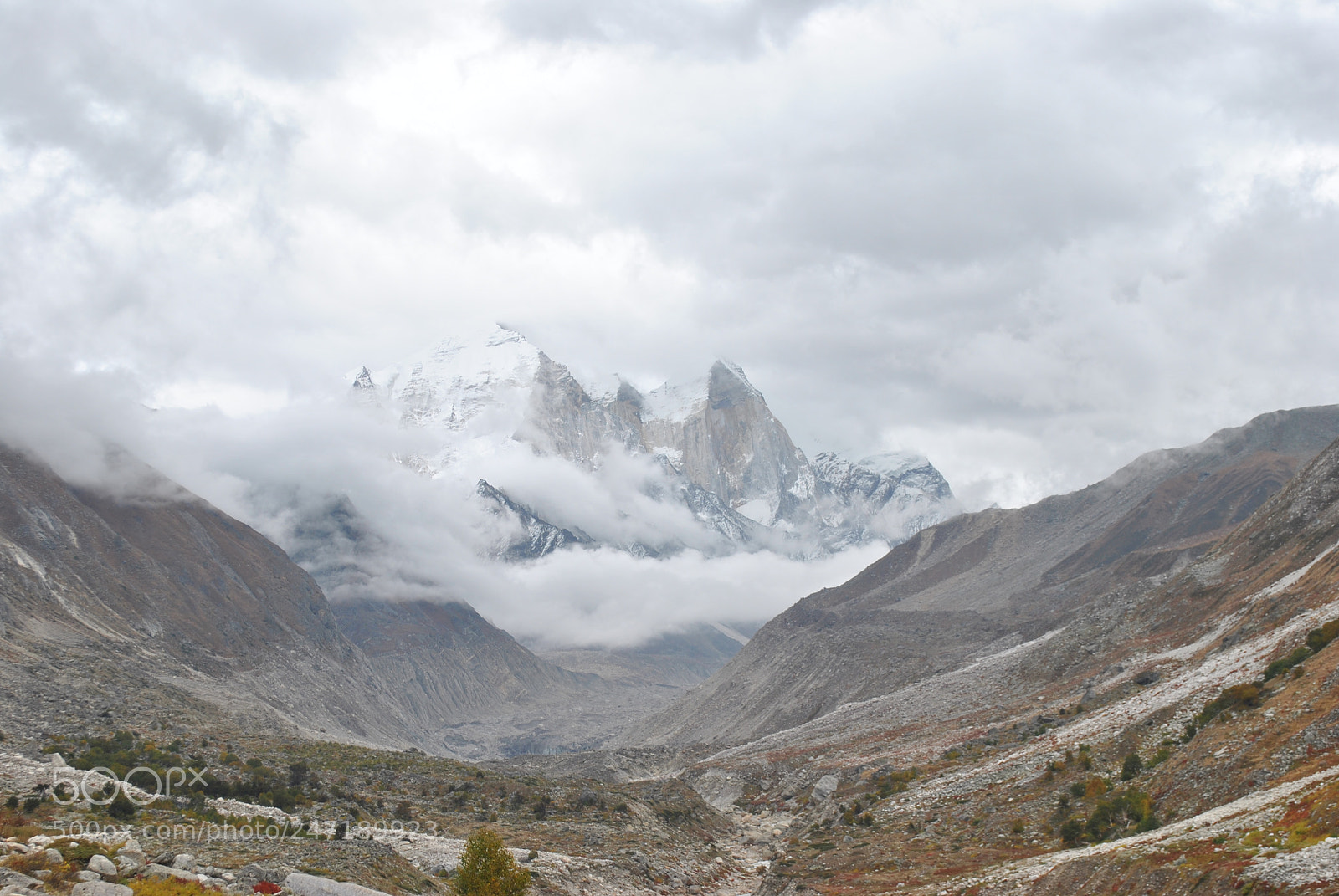 Nikon D3000 sample photo. Himalayas tapovan, bhagurathi valley photography