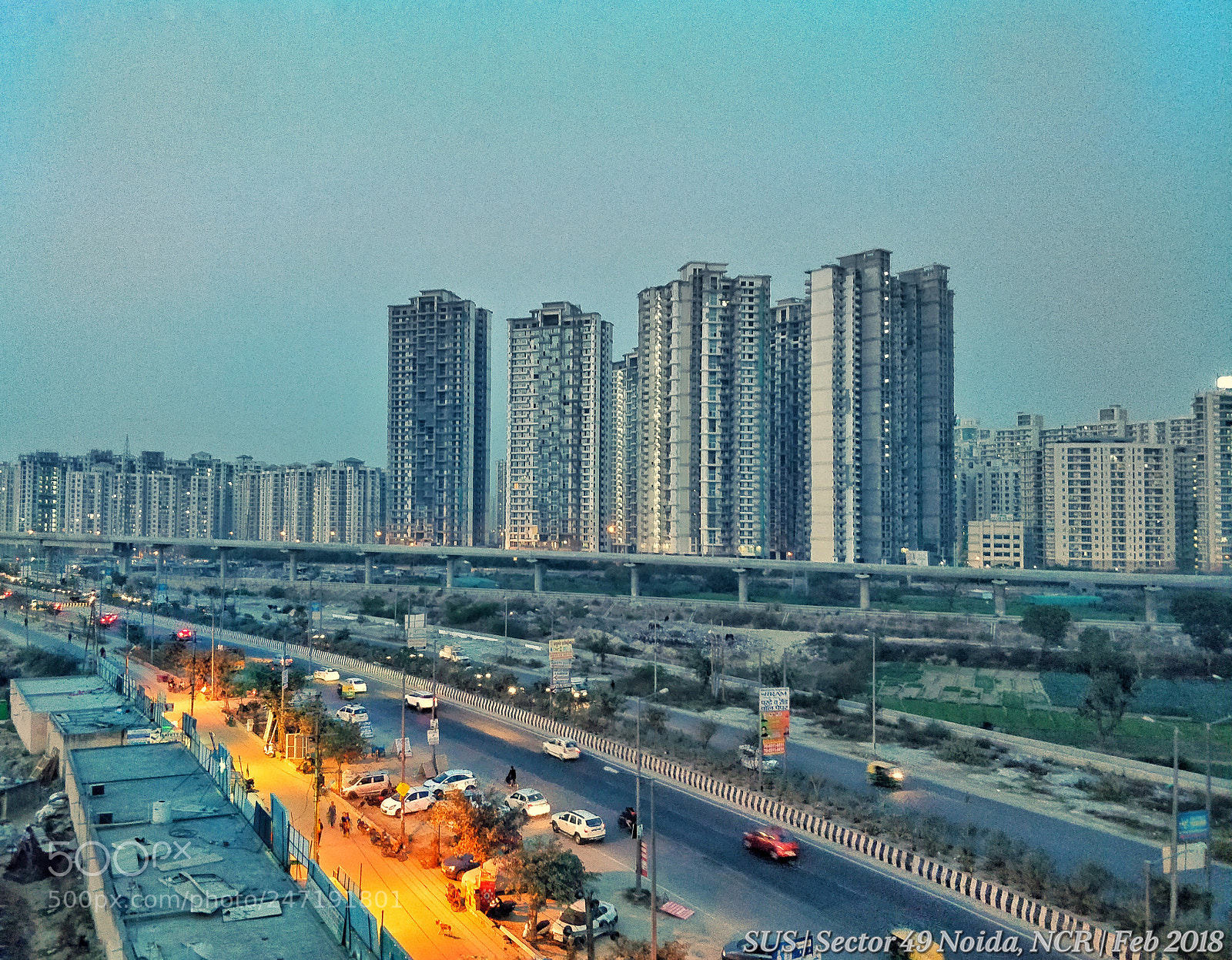 OnePlus 5 sample photo. City view! photography