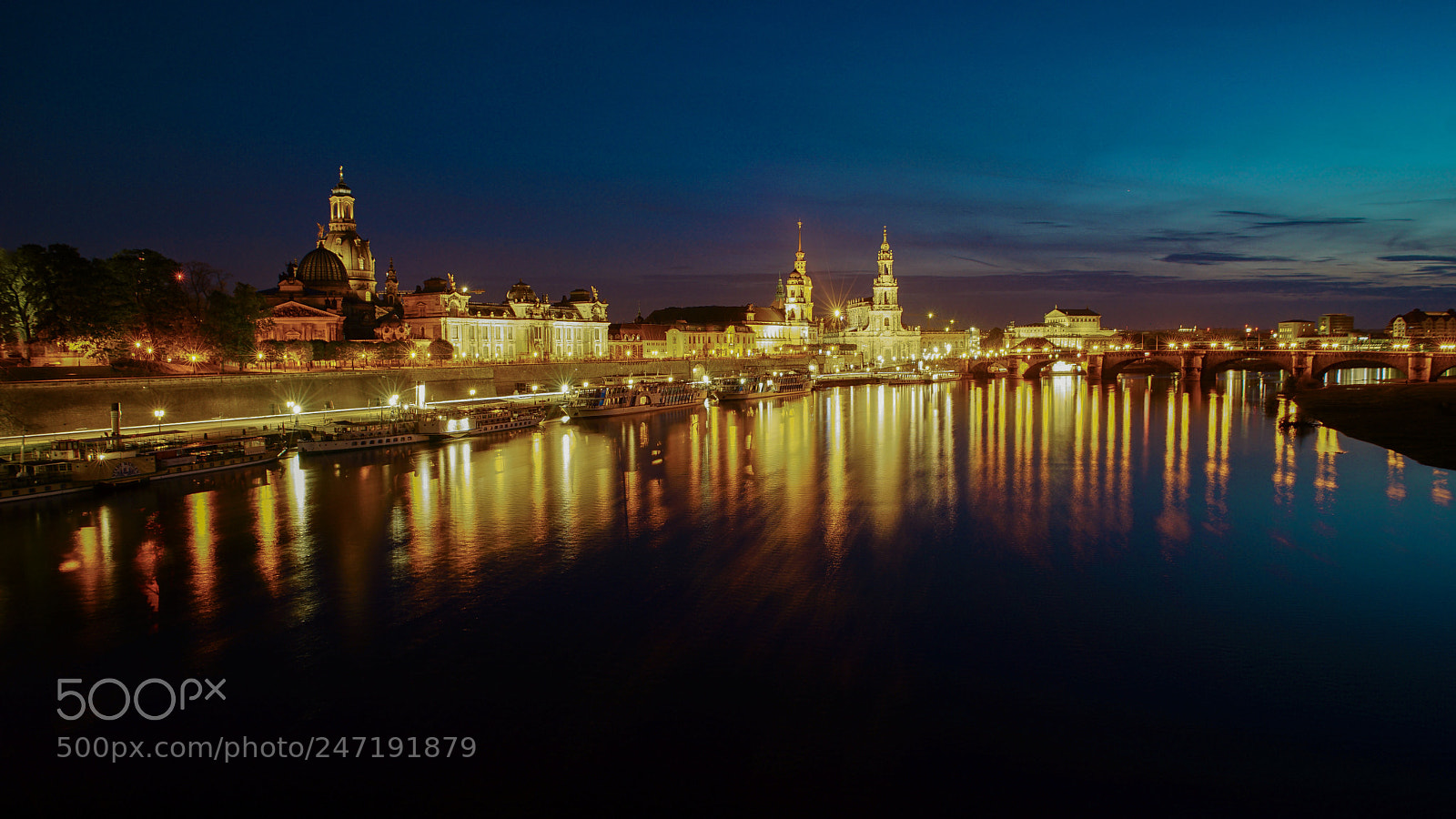 Sony a7 II sample photo. Dresden nightline photography