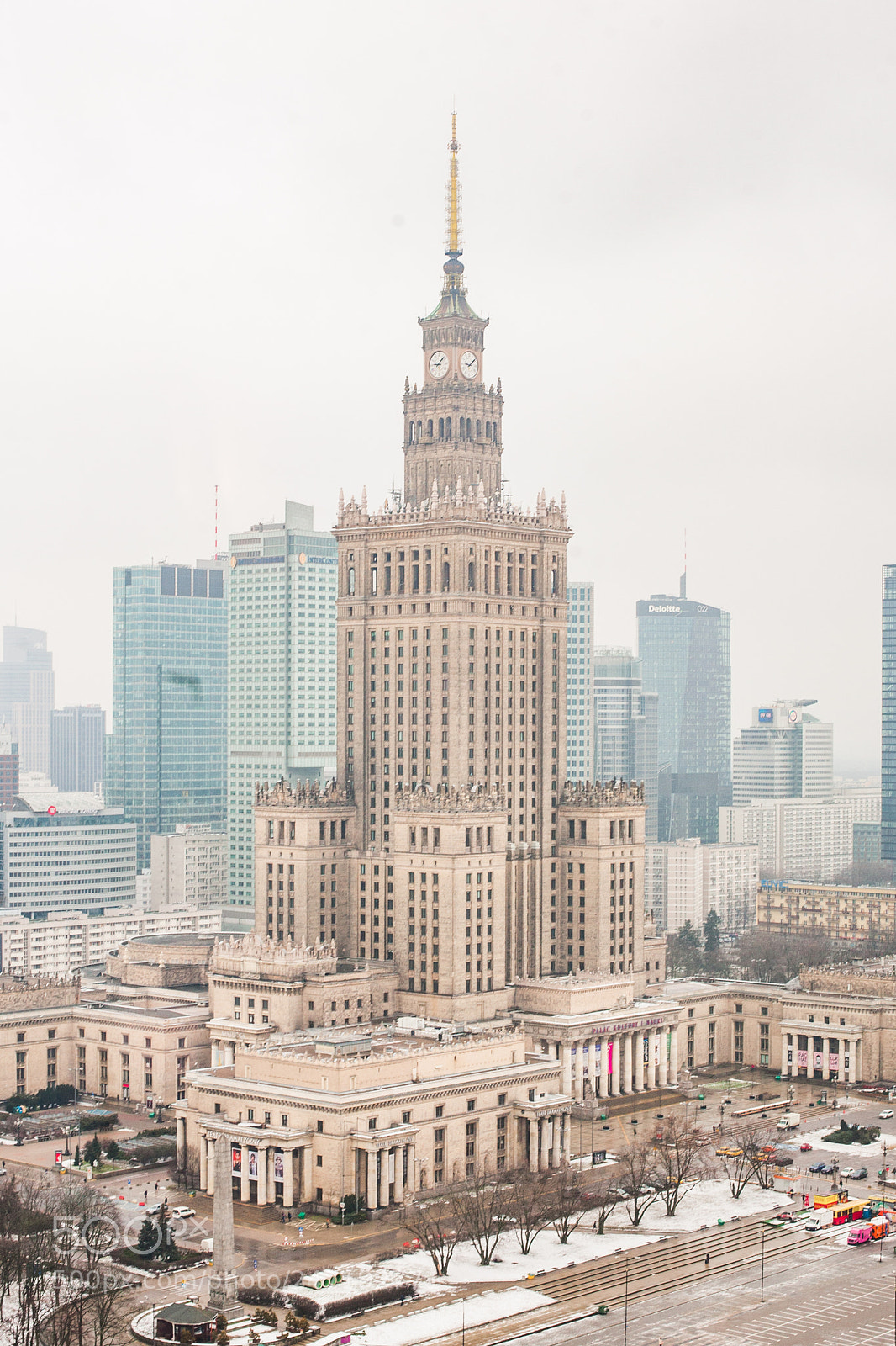 Canon EOS 5D sample photo. Pkin in warsaw, poland photography