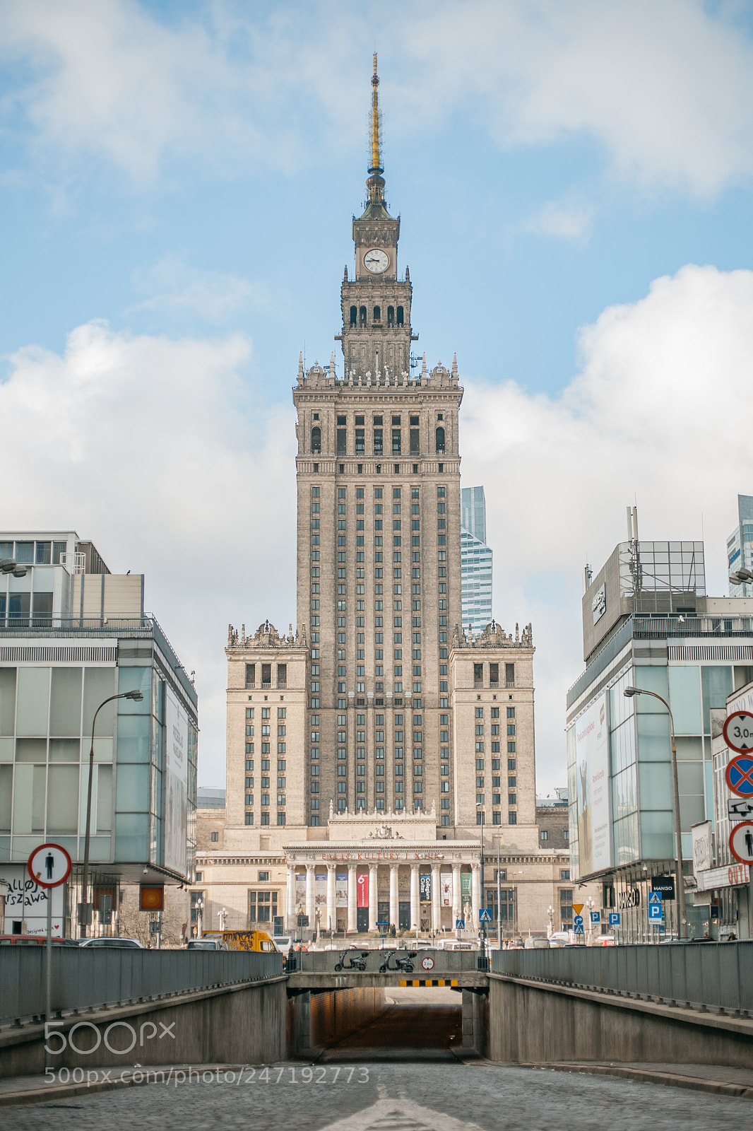 Canon EOS 5D sample photo. Pkin in warsaw, poland photography