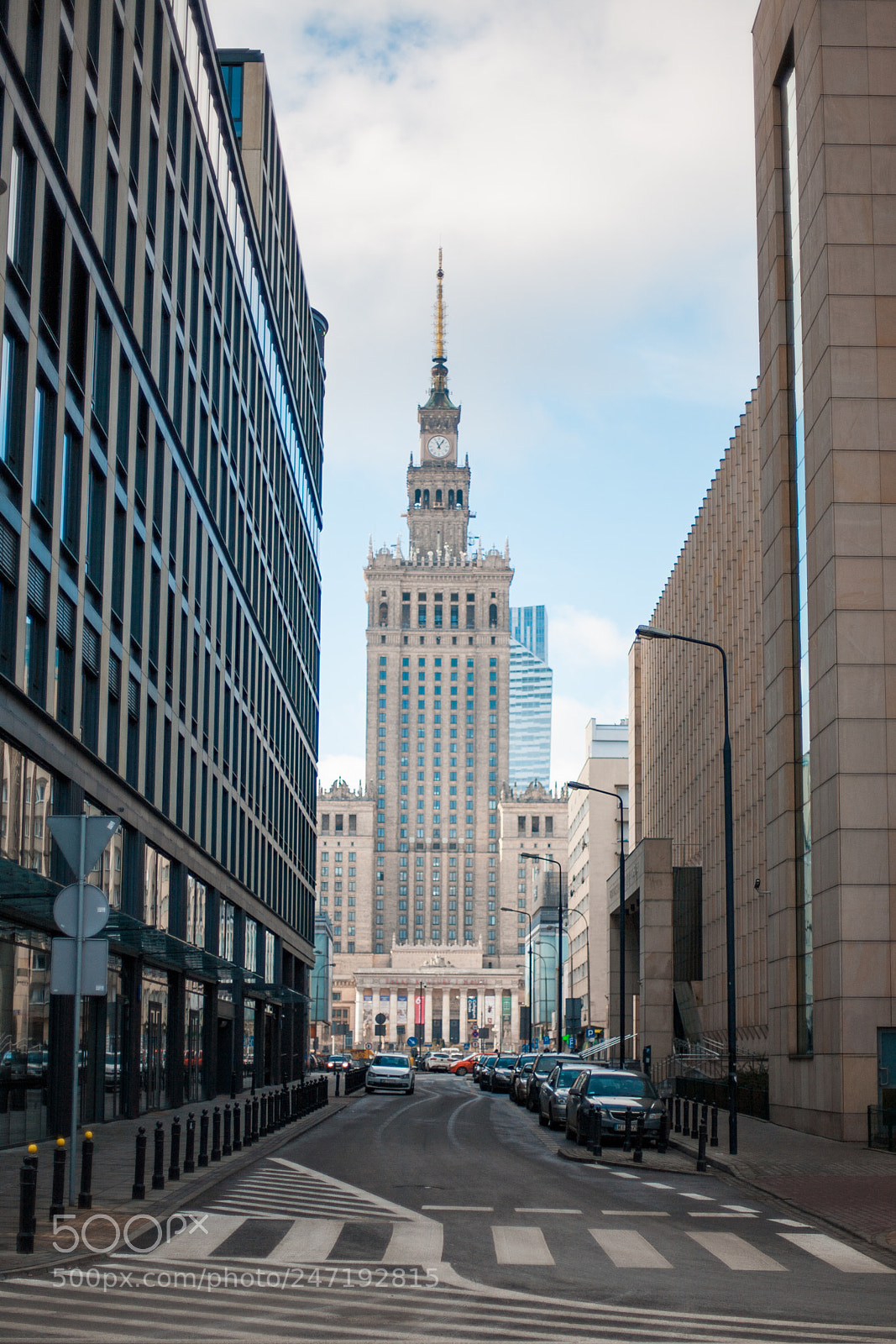Canon EOS 5D sample photo. Pkin in warsaw, poland photography