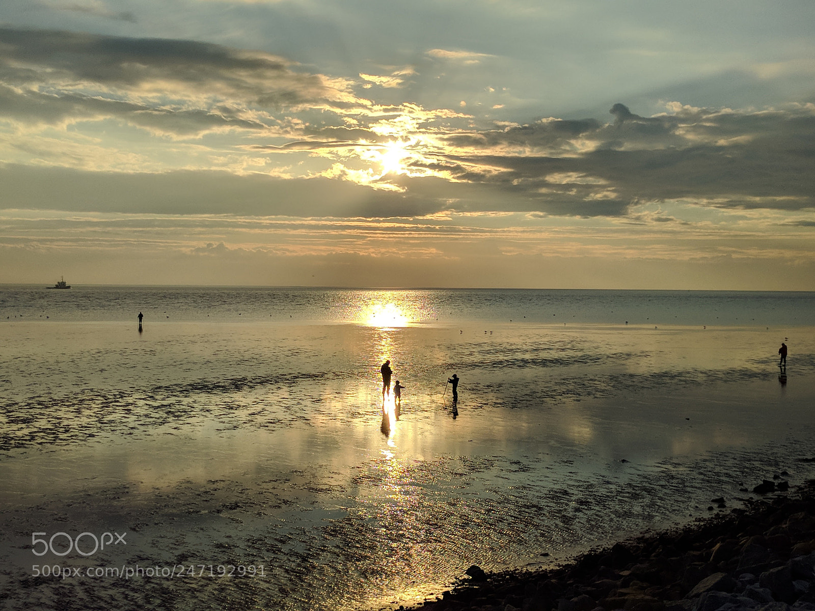 LG Nexus 5X sample photo. Sunrise in mud flat photography