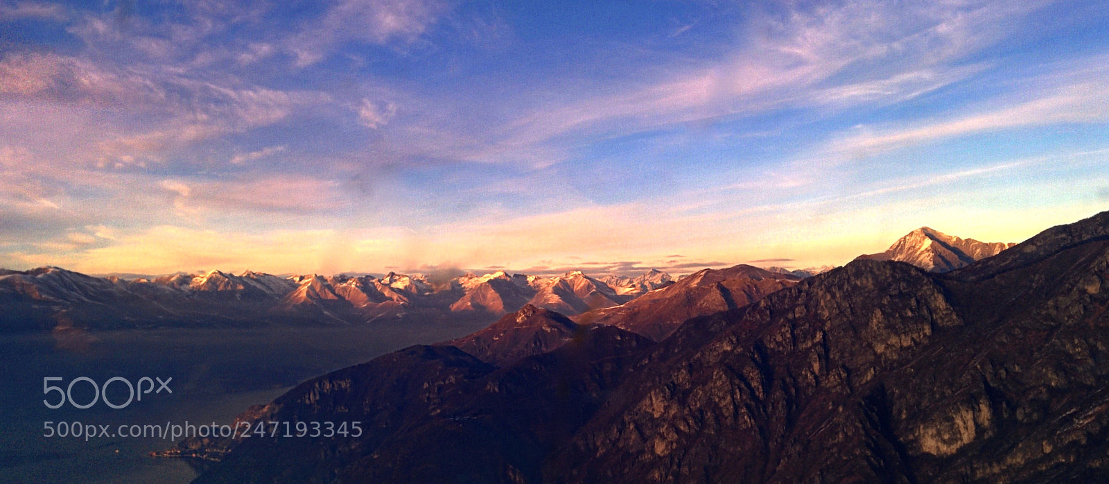 LG Nexus 5 sample photo. Sunset over the mountains photography