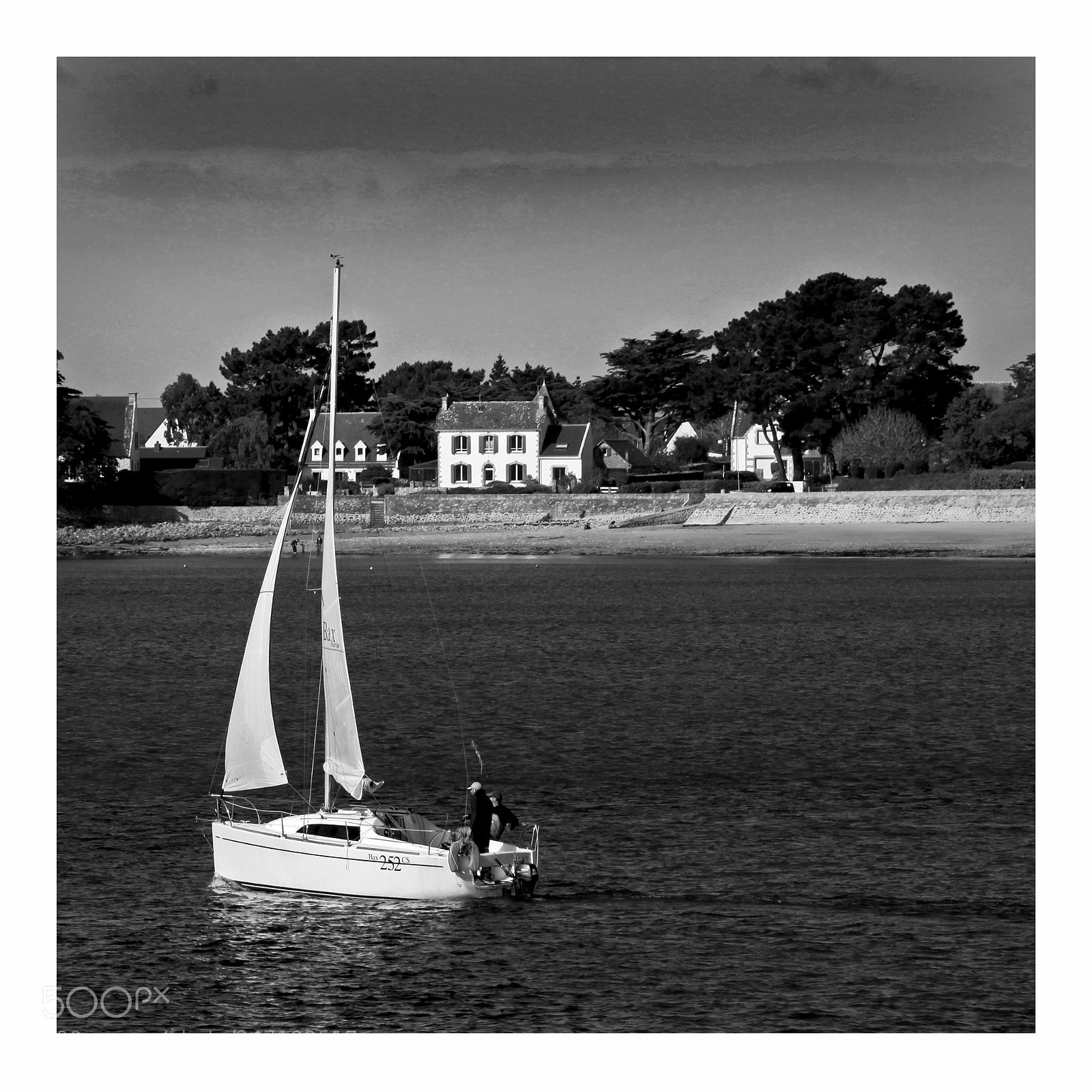 Canon EOS 50D sample photo. Sailing in brittany  france photography