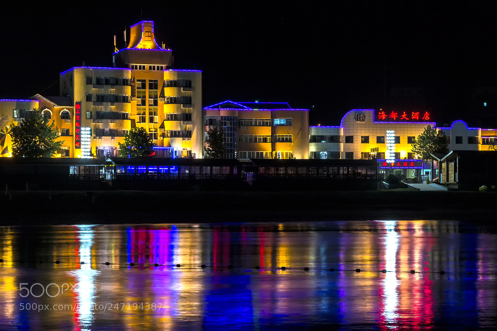 Nikon D3100 sample photo. 美丽的夜晚 photography