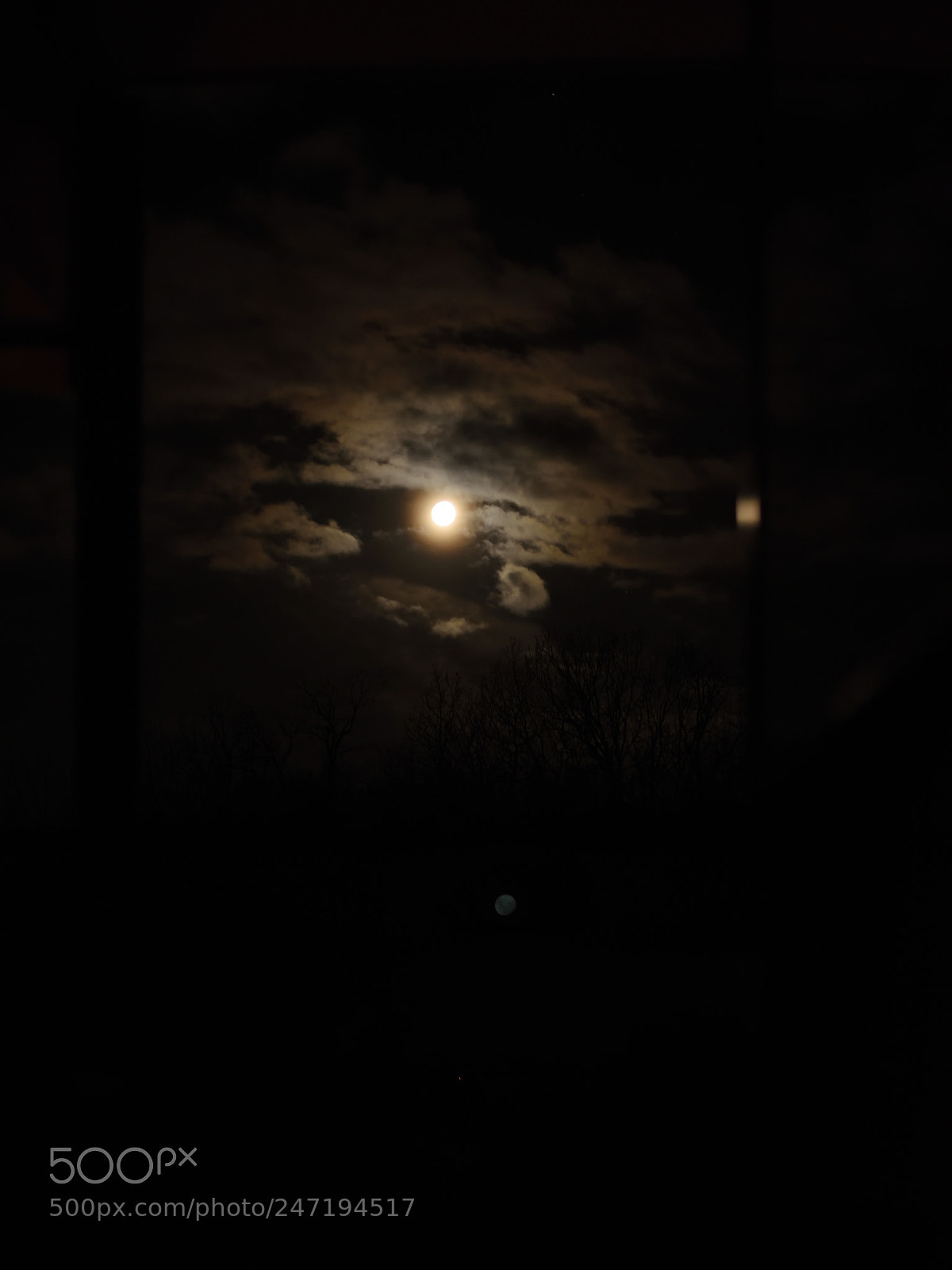 Nikon D750 + Nikon AF-S Nikkor 50mm F1.8G sample photo. 2018-01-30 schweinfurt balkon mond photography