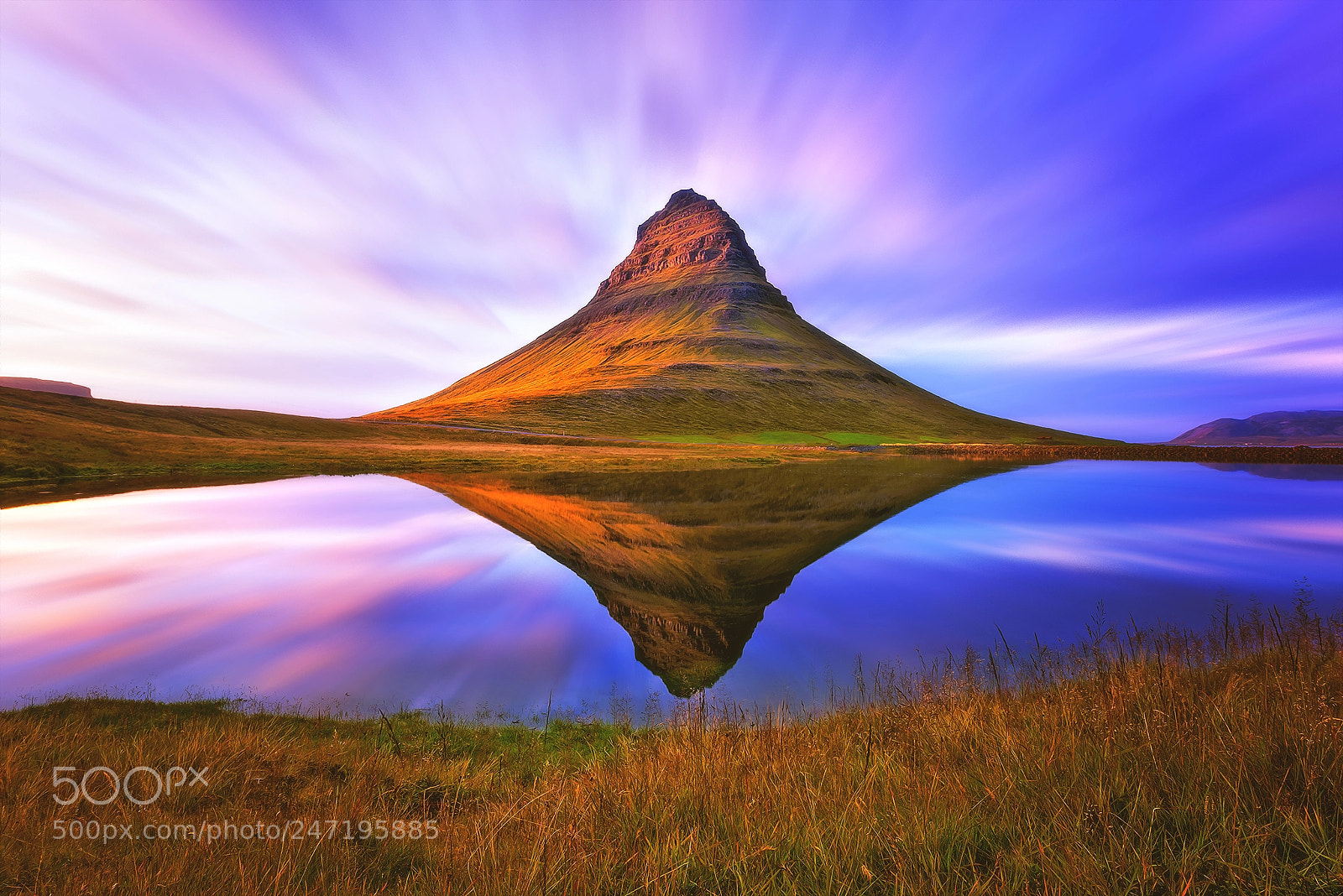 Nikon D810 sample photo. Kirkjufell at sunset photography