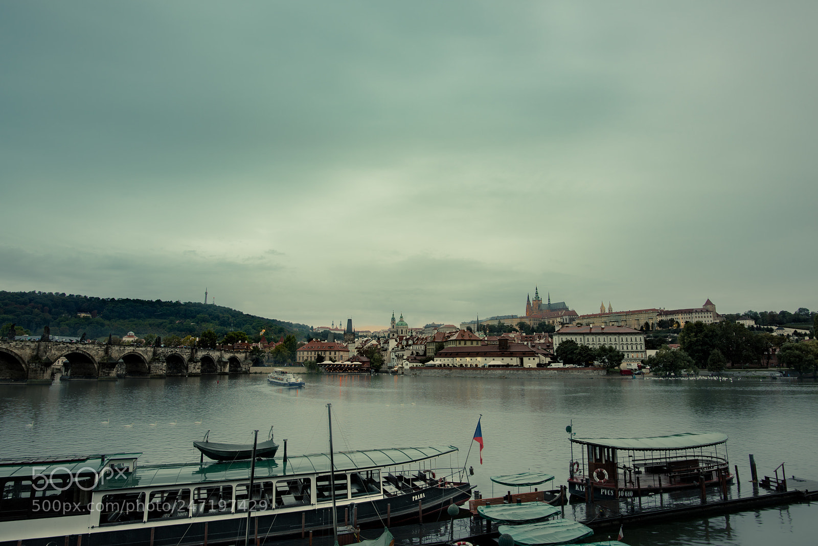 Nikon D810 sample photo. Dim day in prague photography