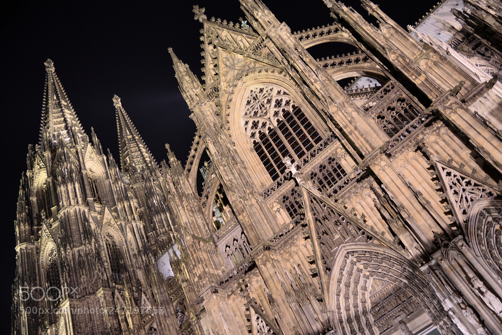 Nikon AF-S Nikkor 24-120mm F4G ED VR sample photo. 2018-02-17 koeln dom nacht photography