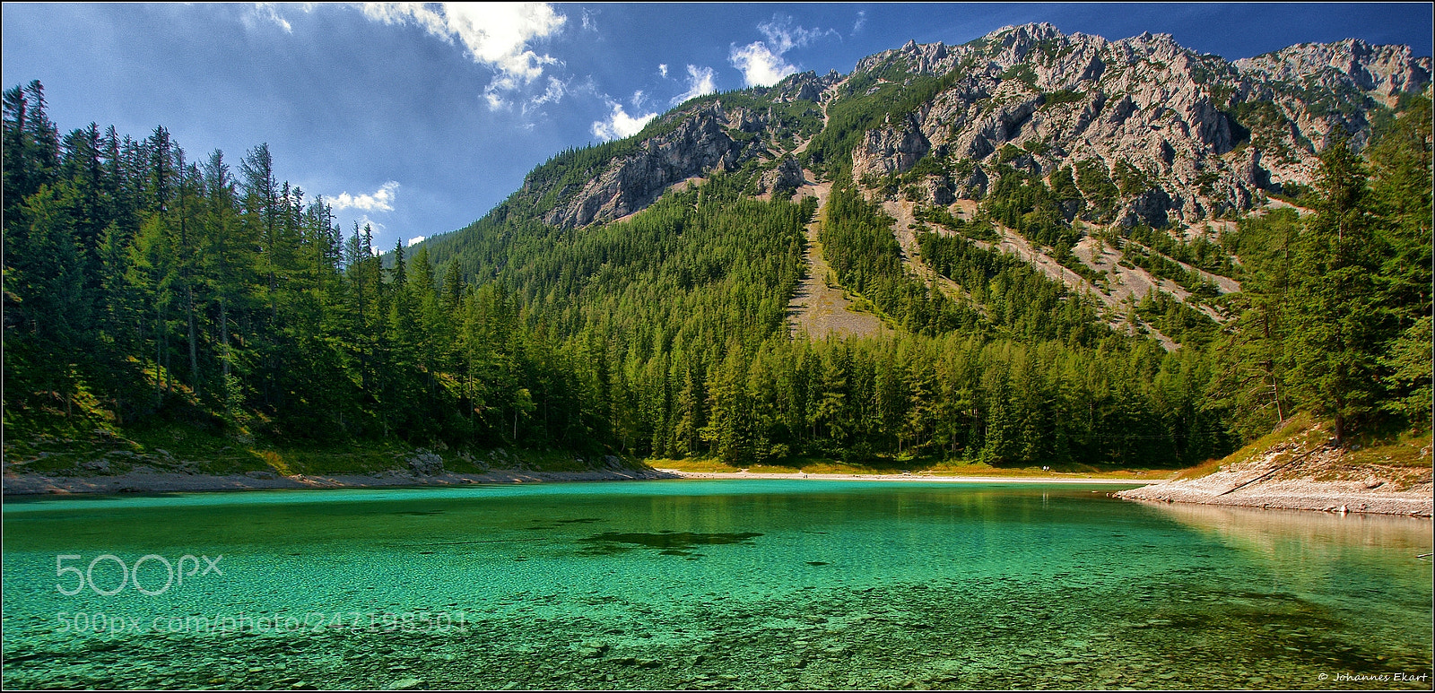Sony Alpha DSLR-A700 sample photo. Grüner see photography