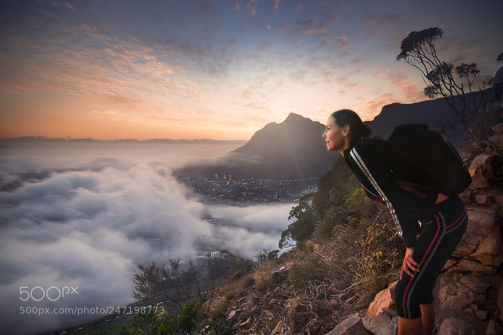 Canon EOS 5D sample photo. Hiking cape town photography